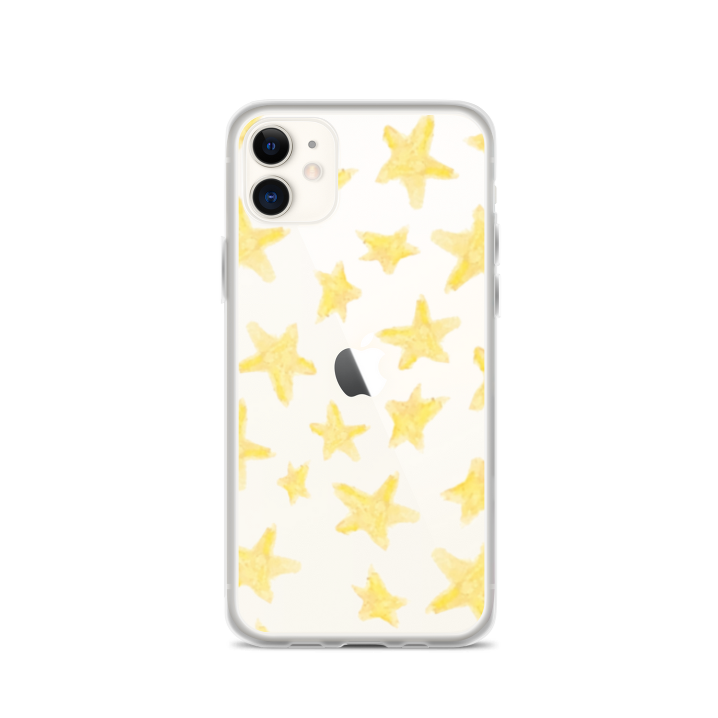 star case yellow in clear