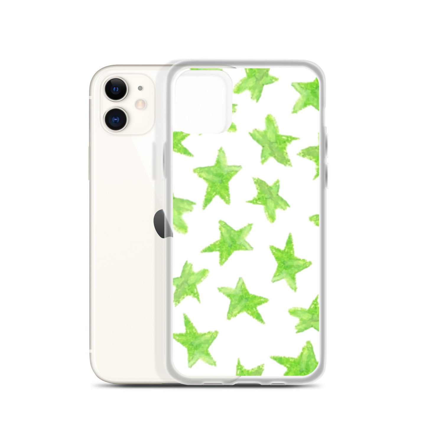 star case lime green