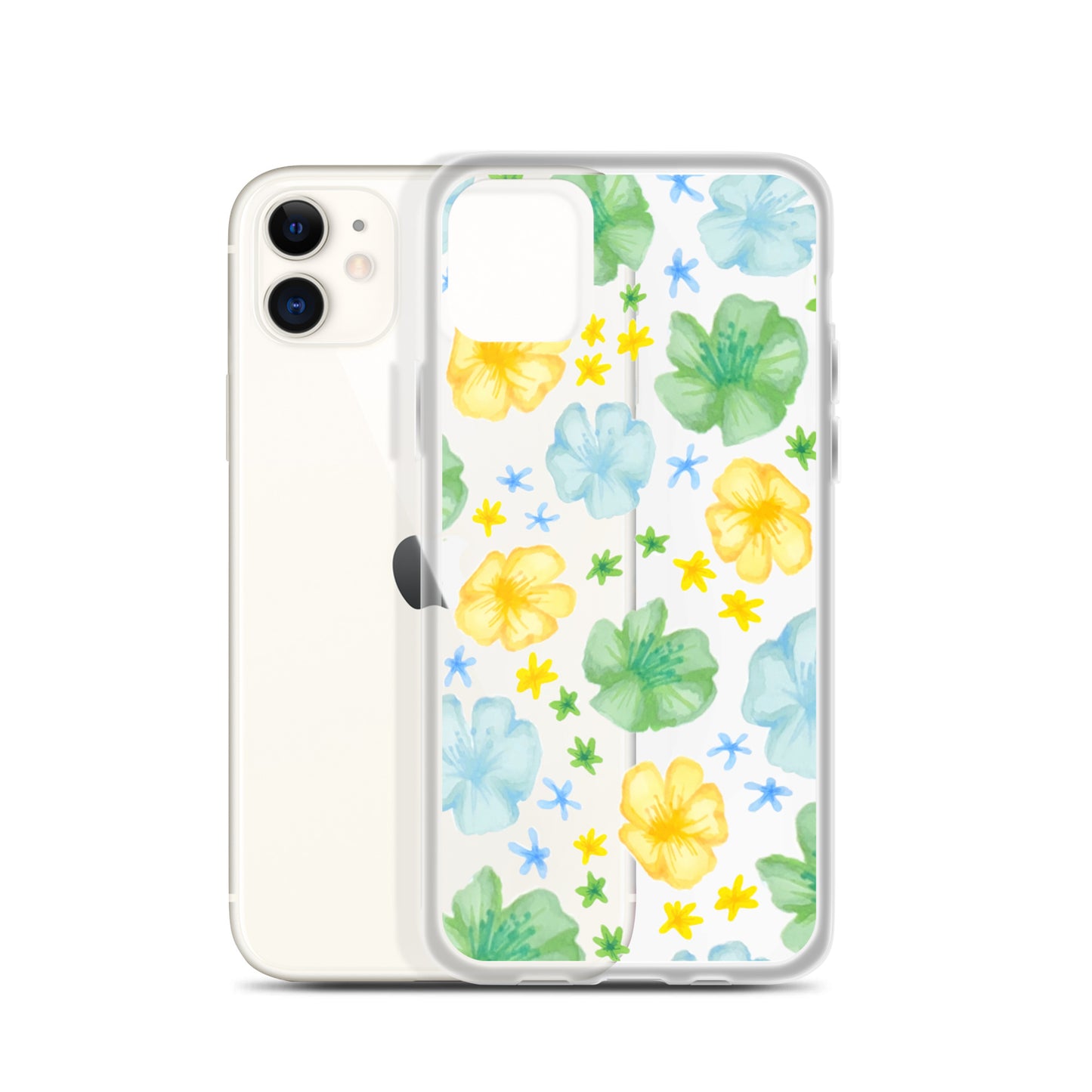 flower case in clear