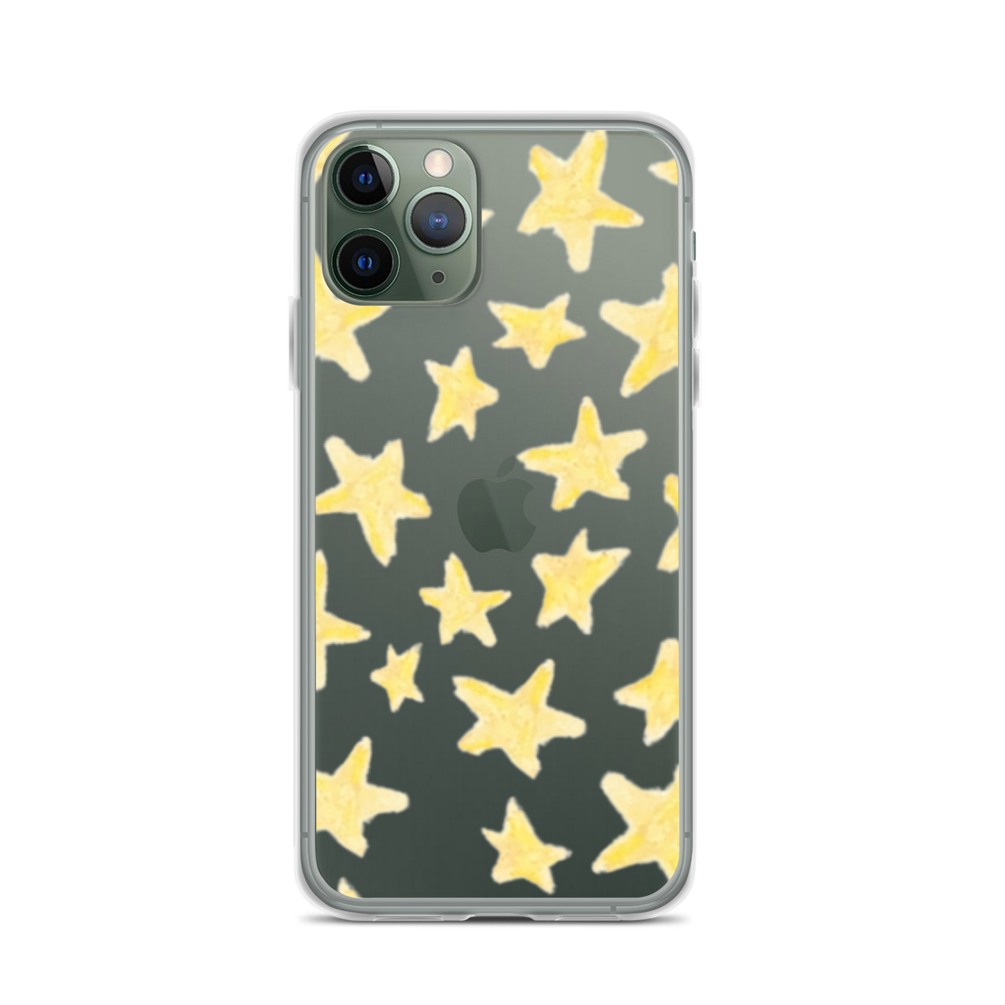 star case yellow in clear