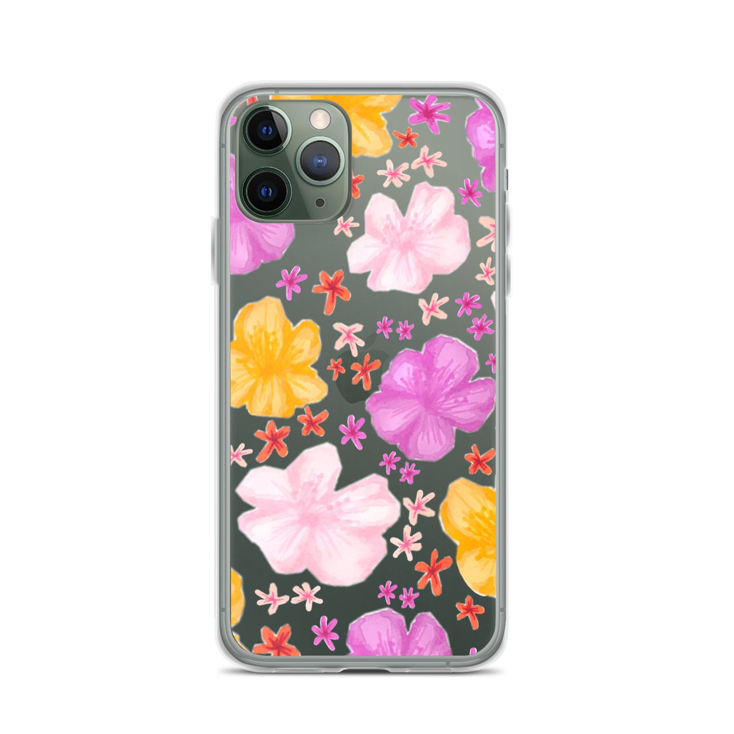 flower case in clear