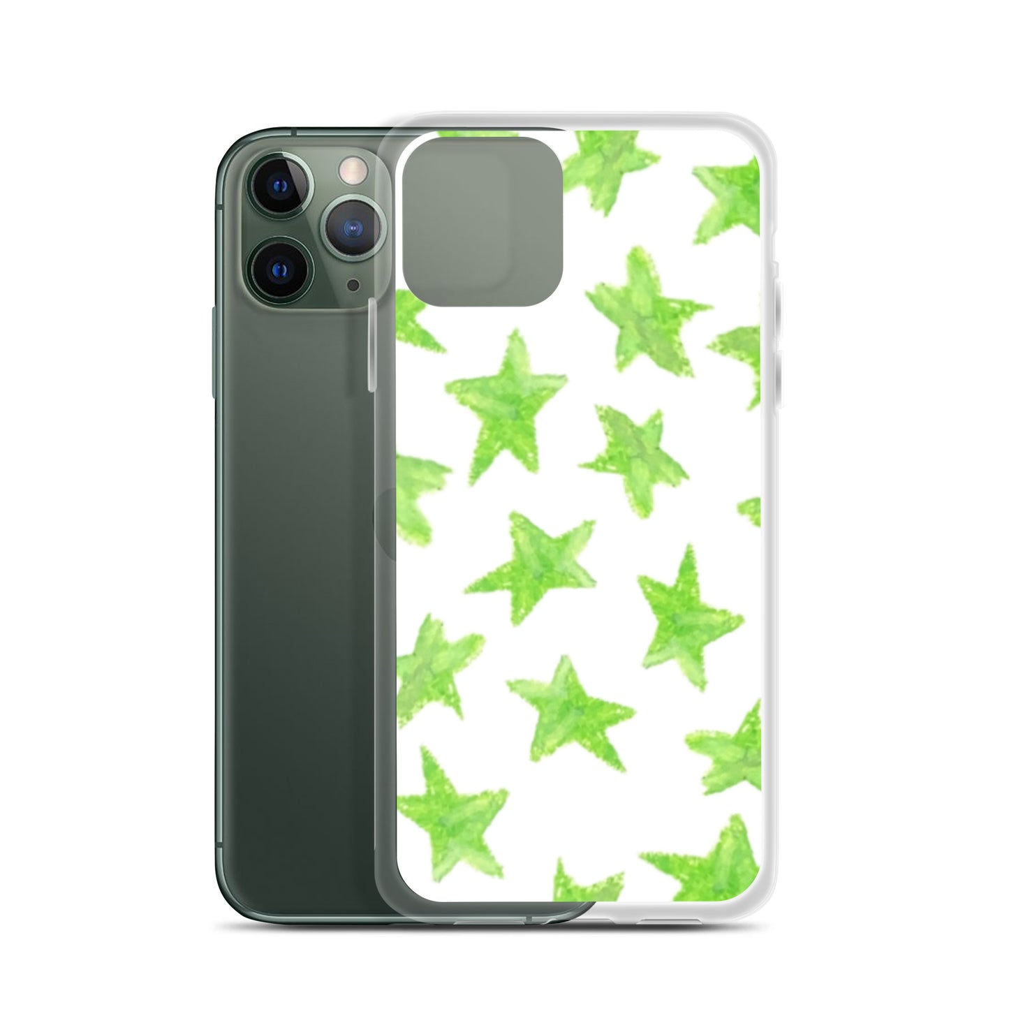 star case lime green