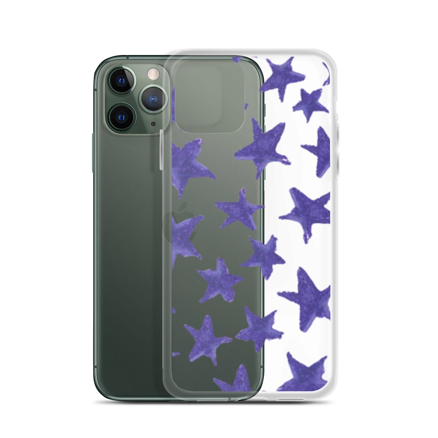 star case indigo in clear