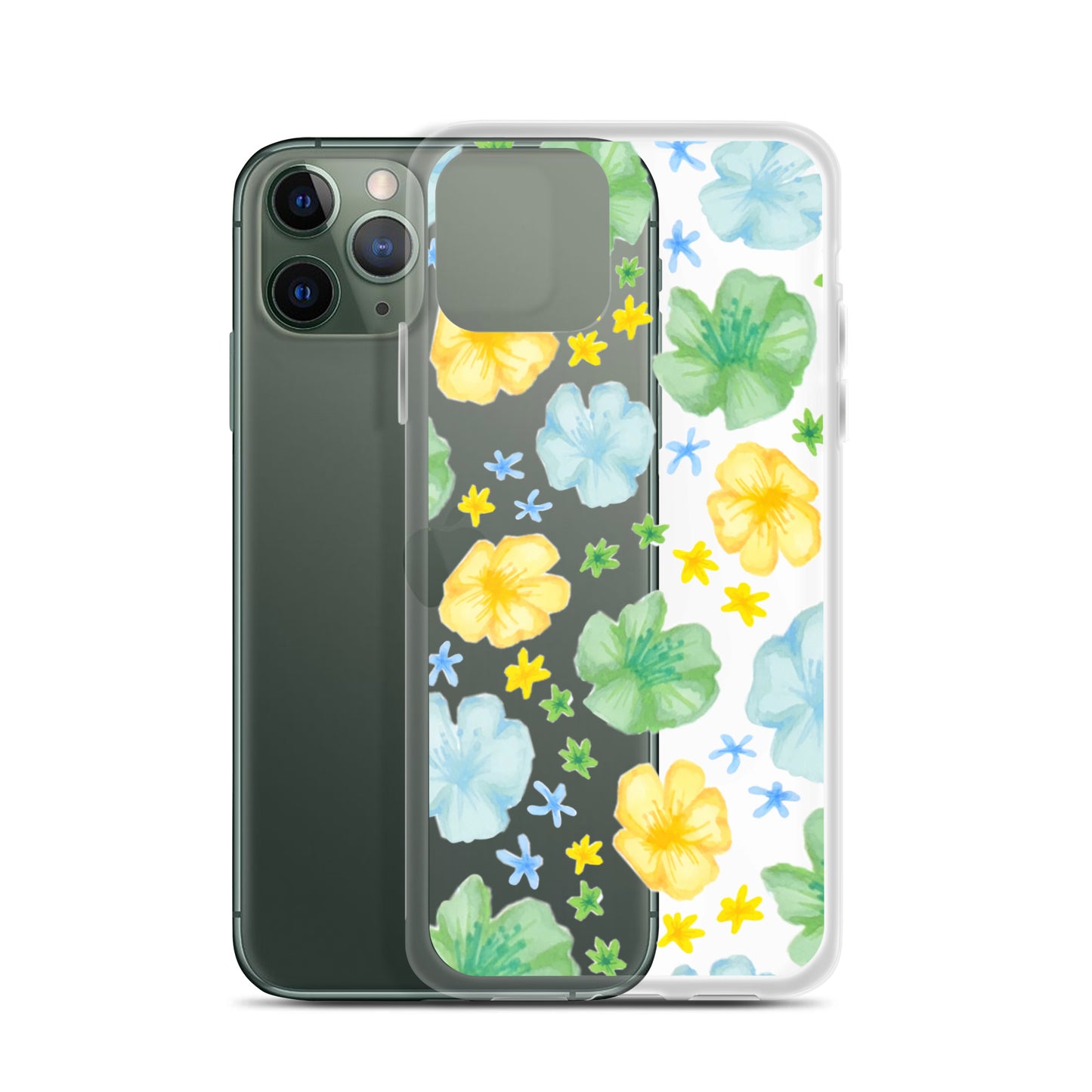 flower case in clear