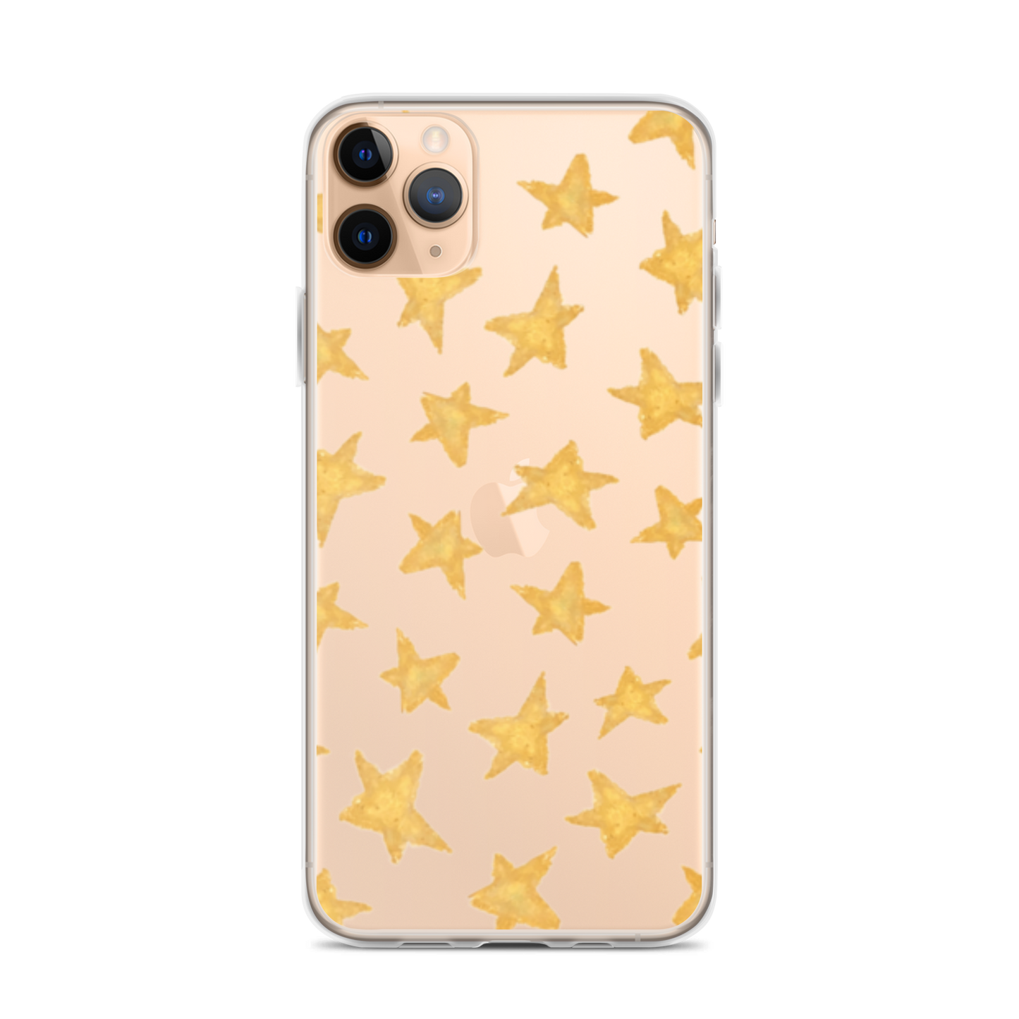 star case soft gold in clear