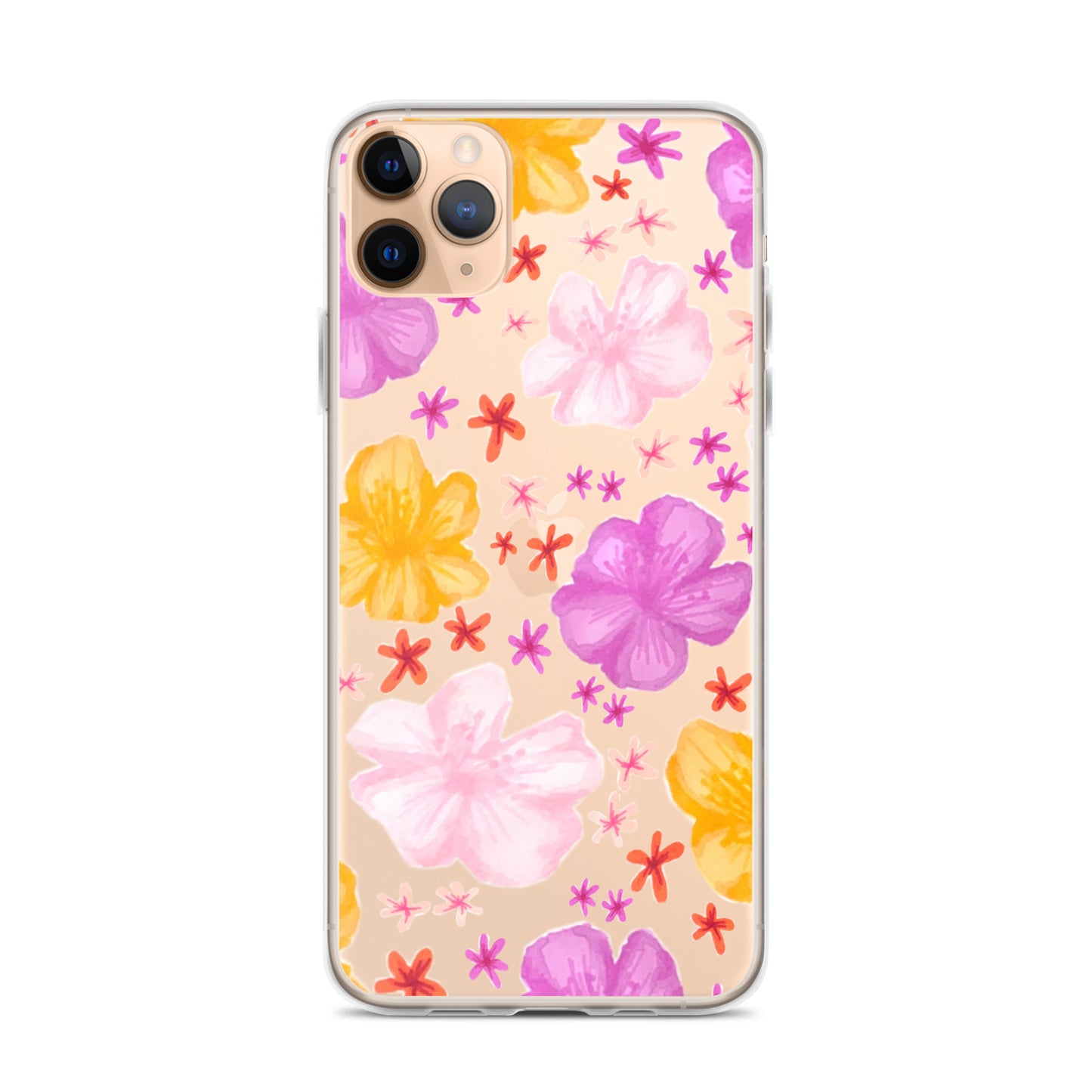 flower case in clear