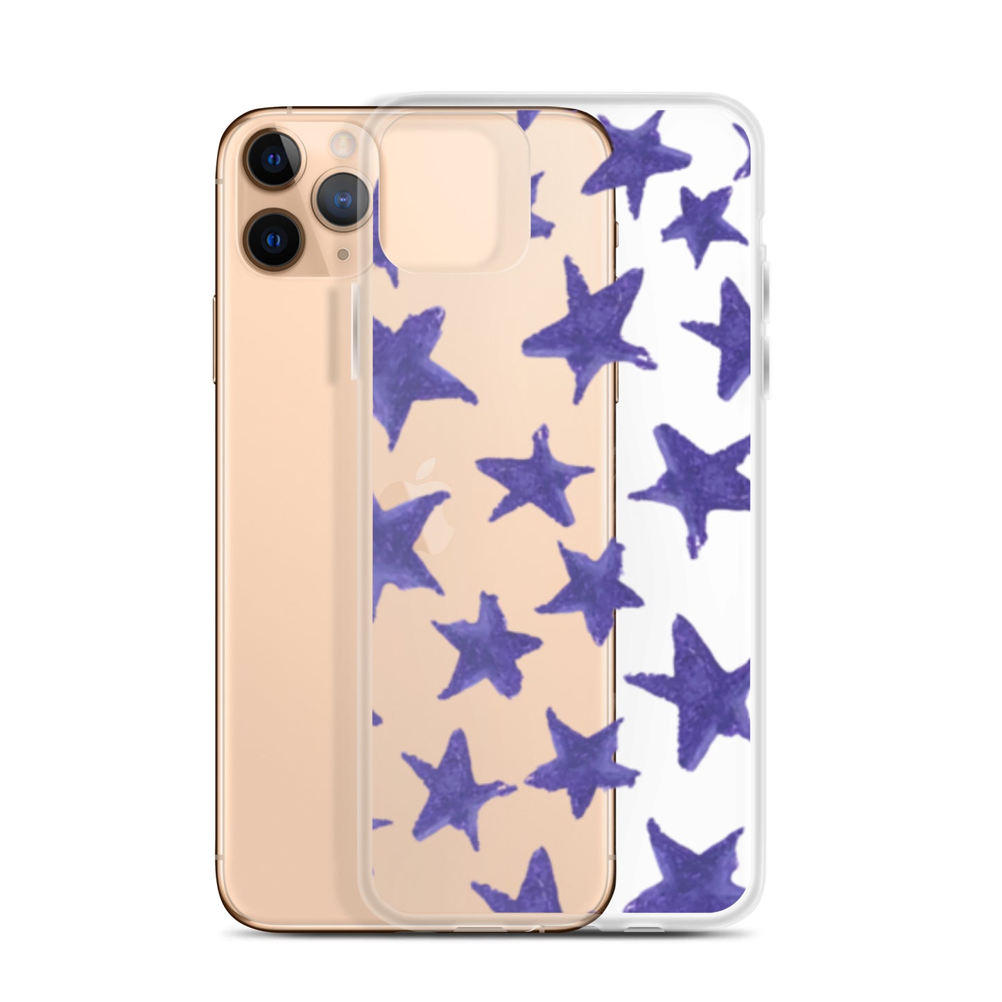 star case indigo in clear