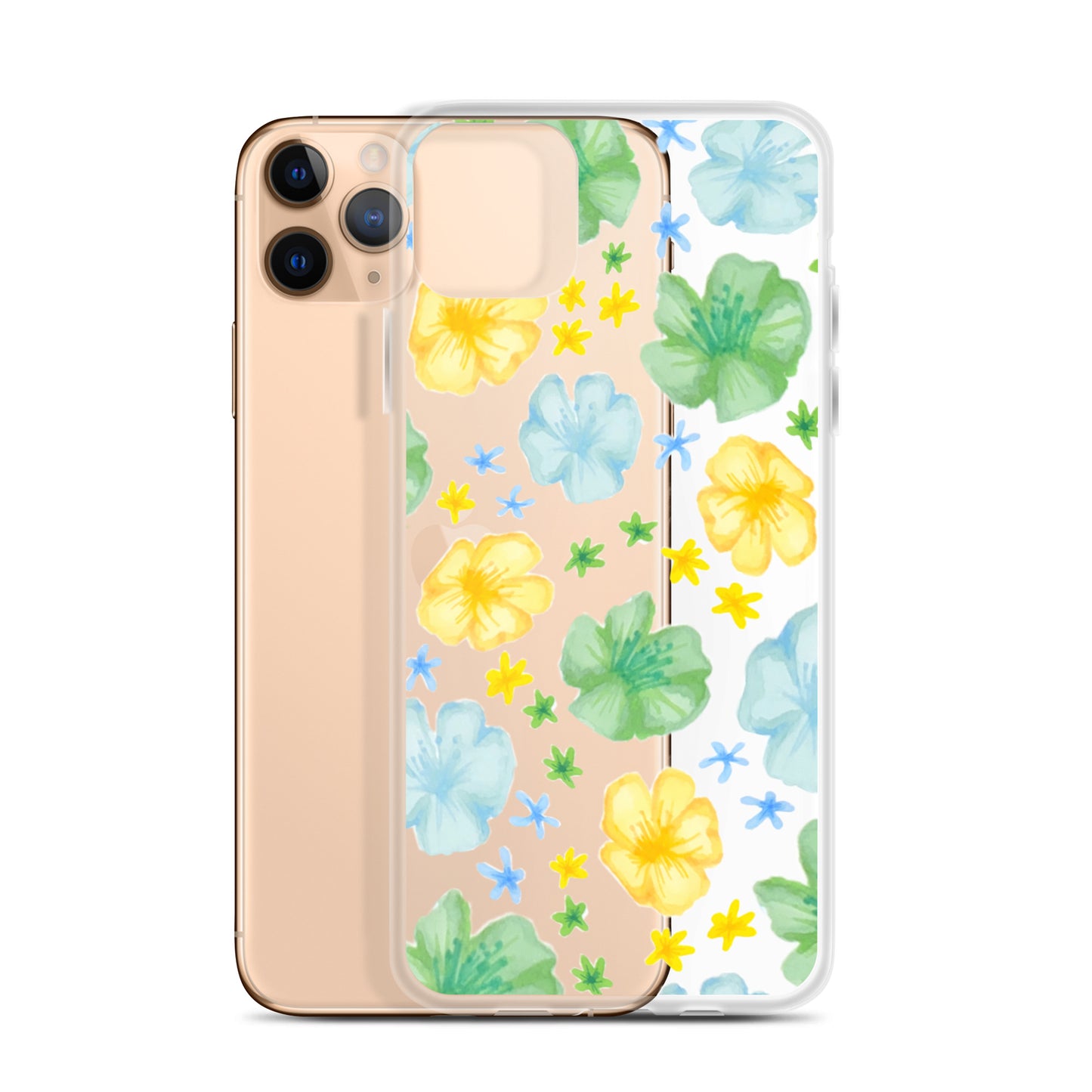 flower case in clear