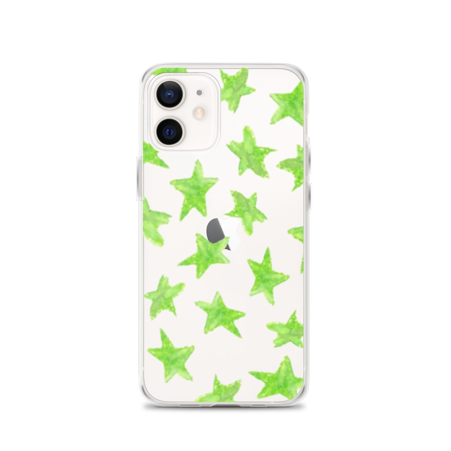 star case lime green in clear