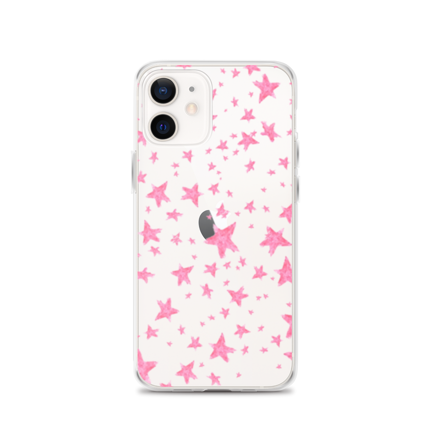 star case pink in clear