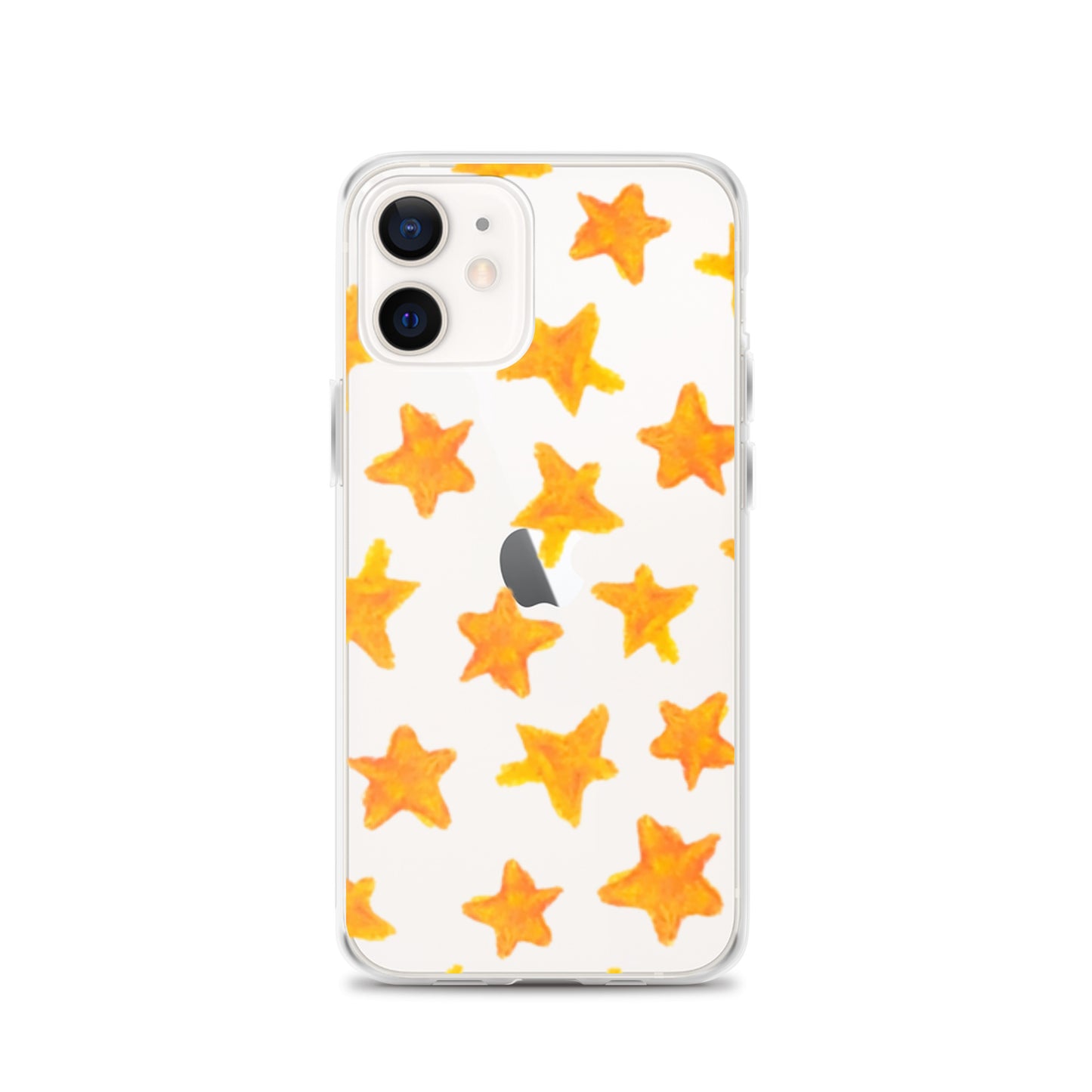 star case orange in clear