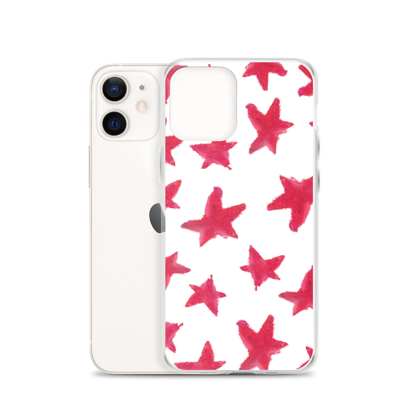 star case muted red