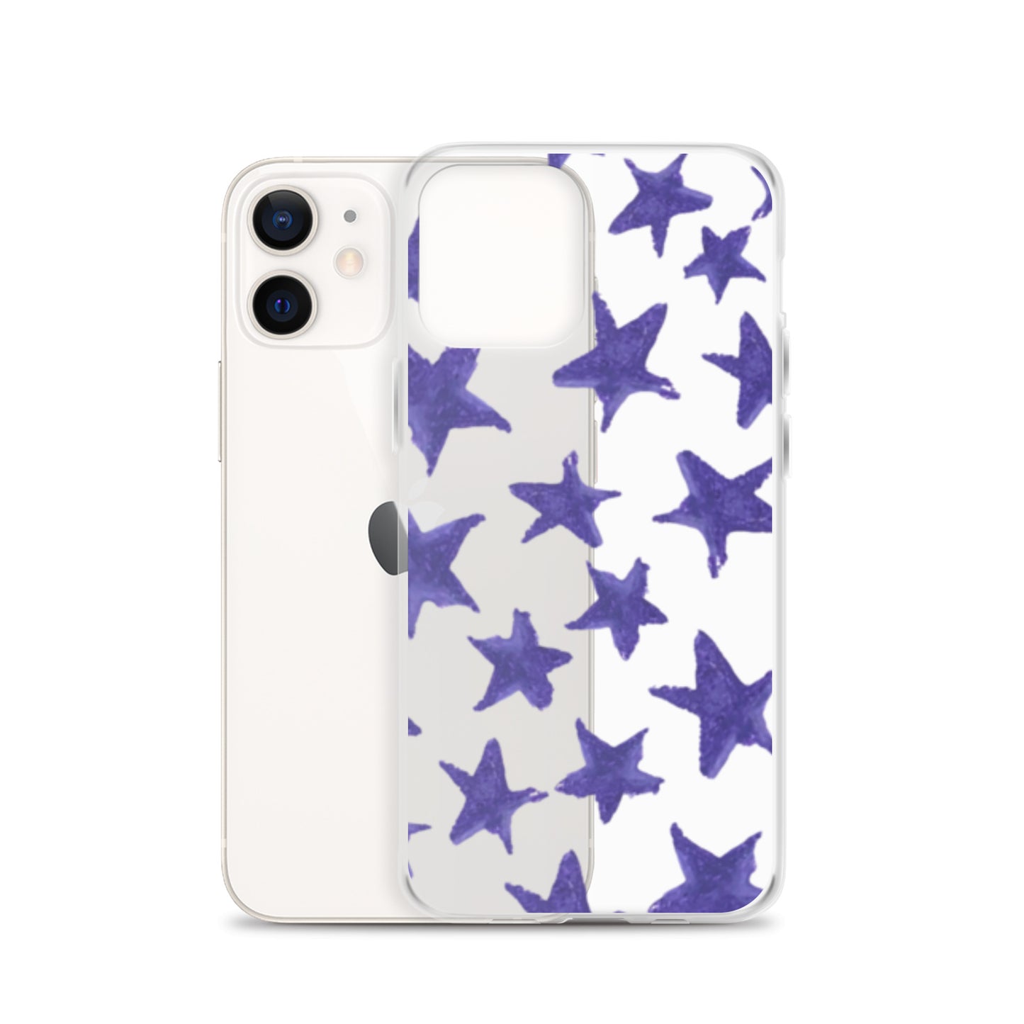 star case indigo in clear