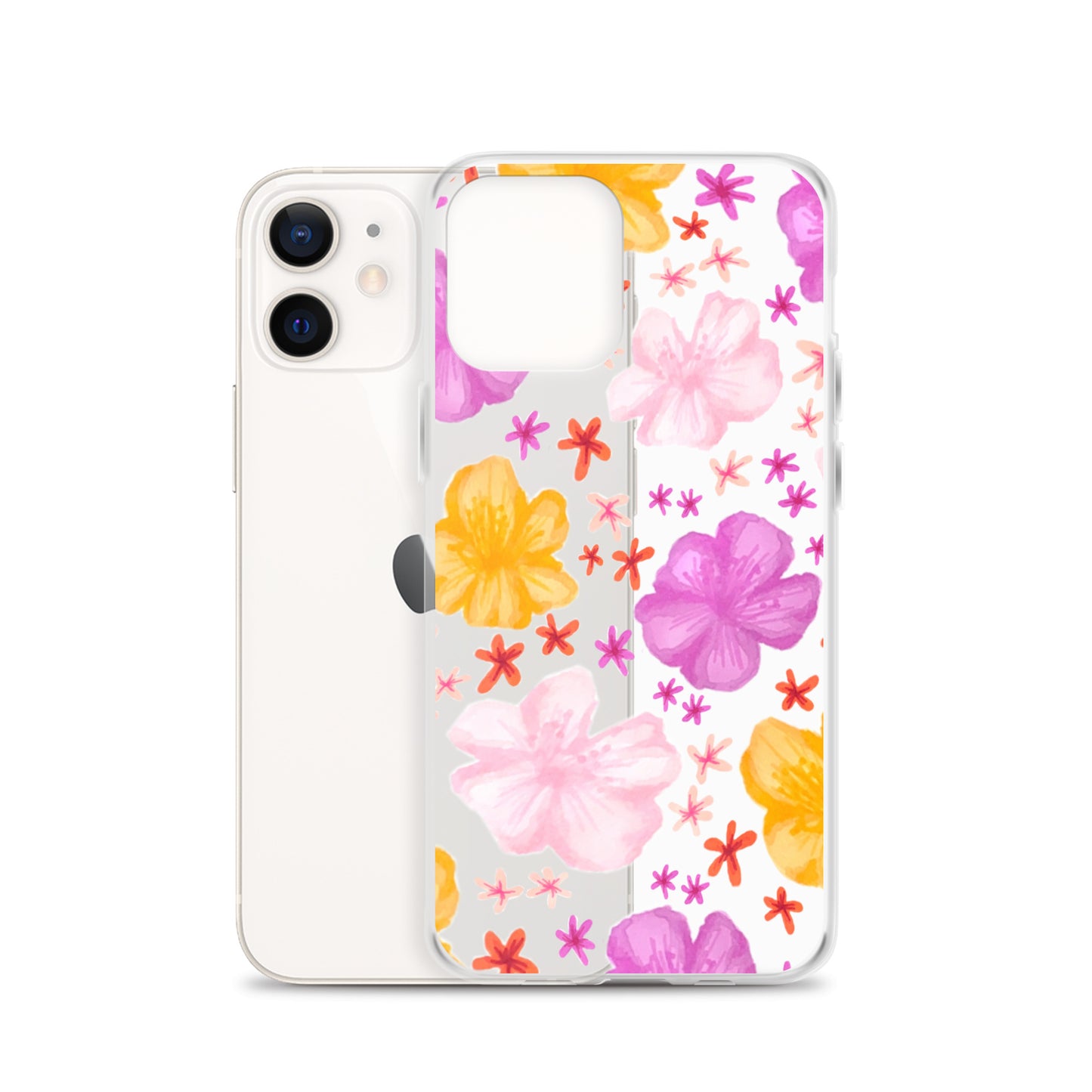 flower case in clear