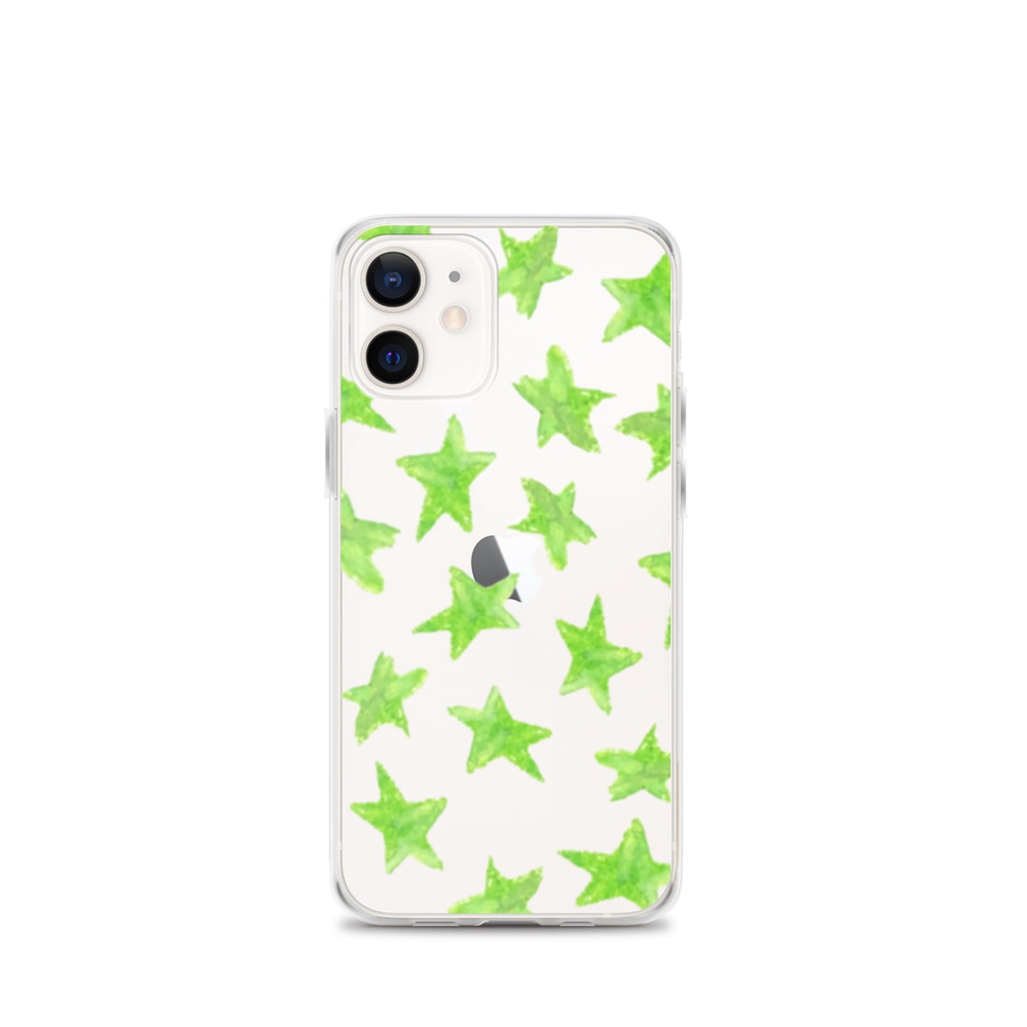 star case lime green in clear