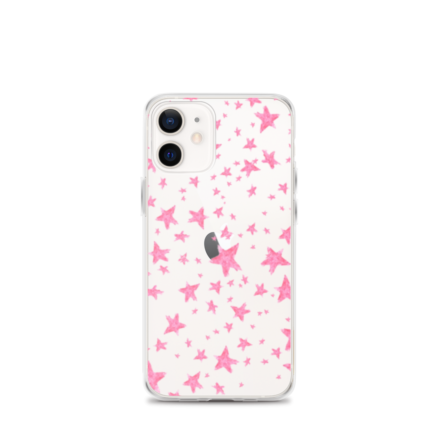 star case pink in clear