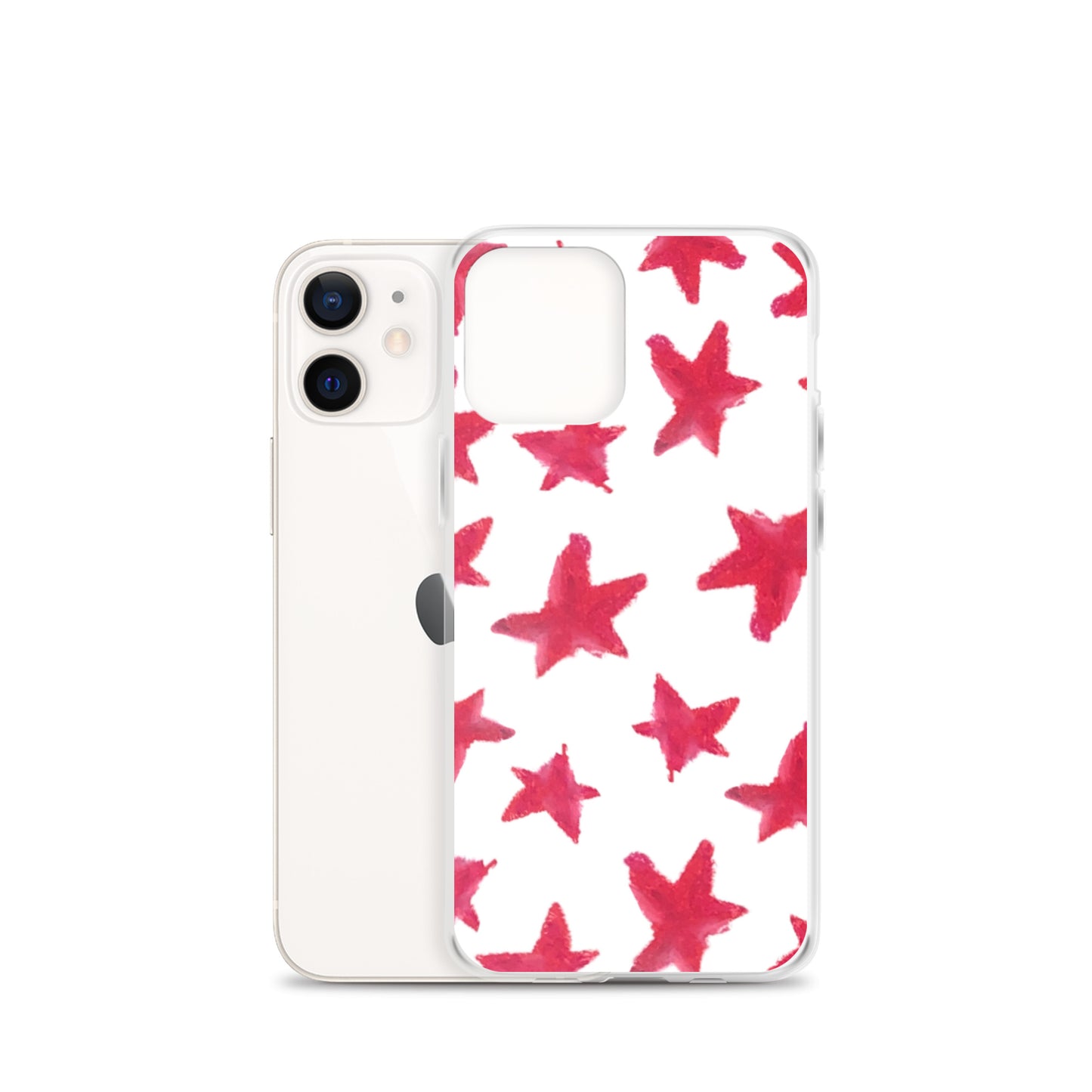 star case muted red