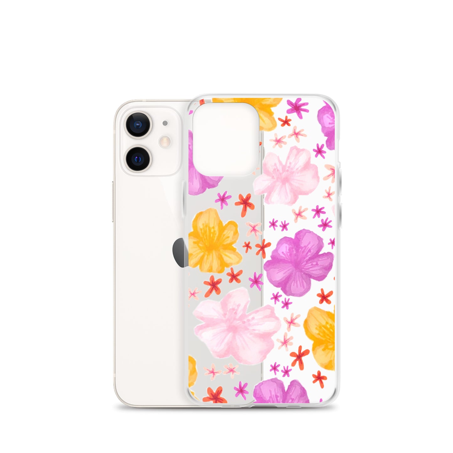 flower case in clear