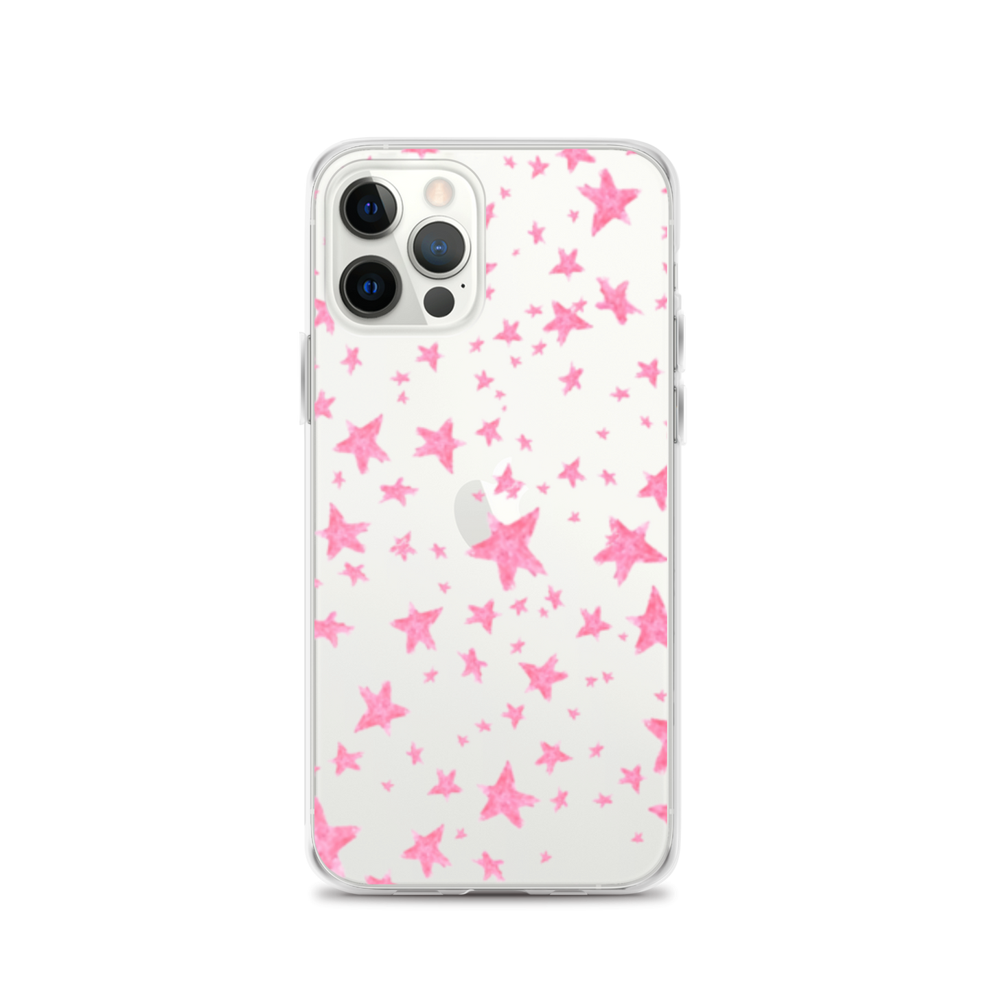 star case pink in clear