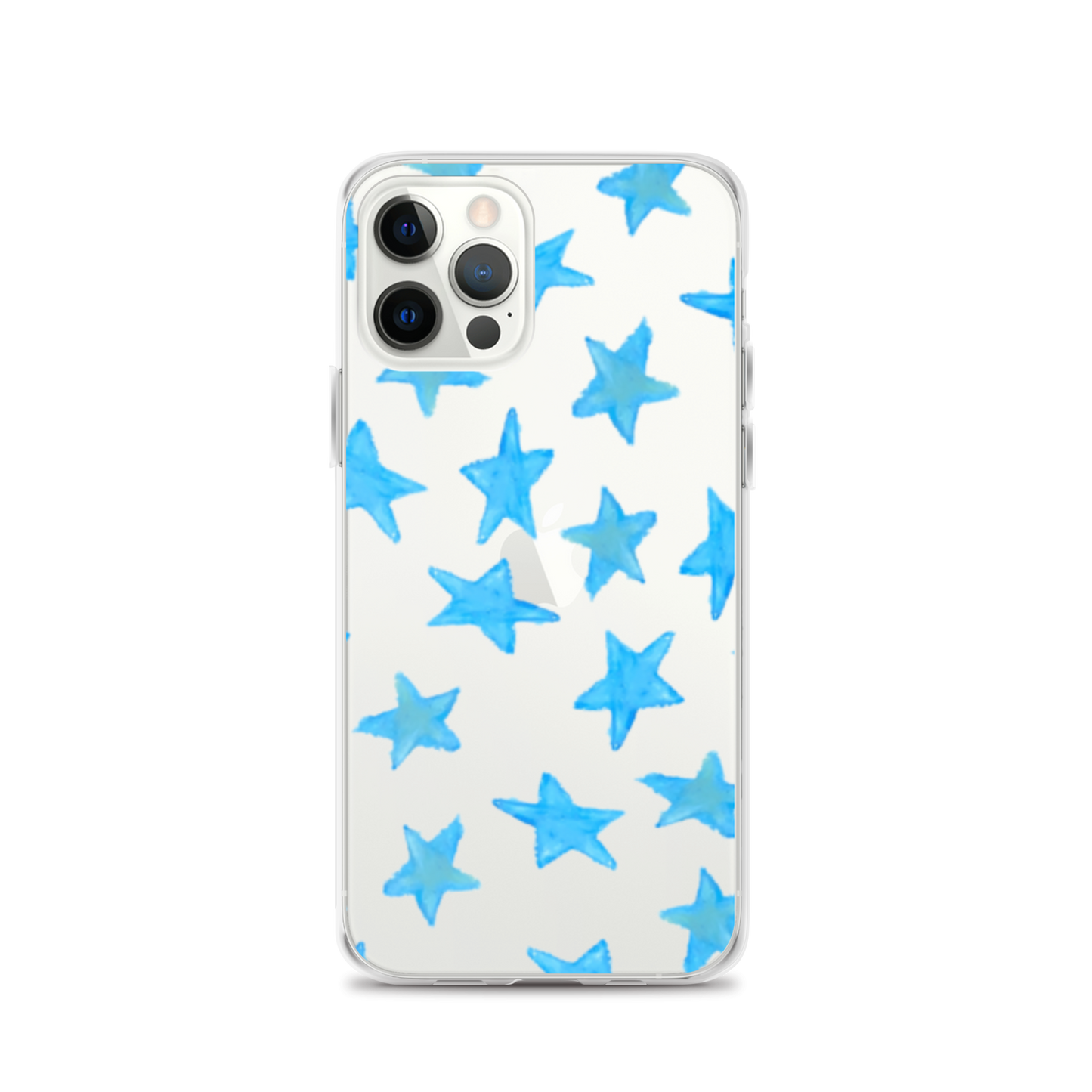 star case sky blue in clear