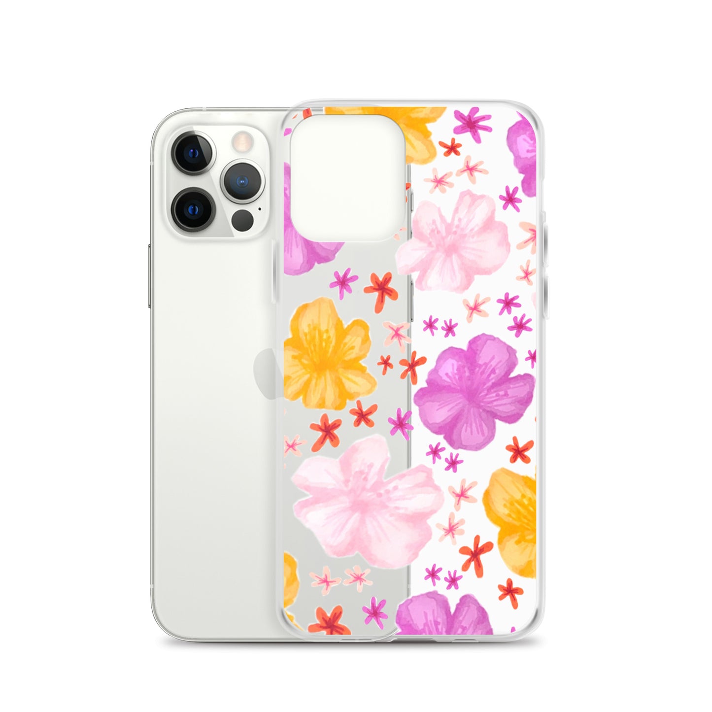 flower case in clear