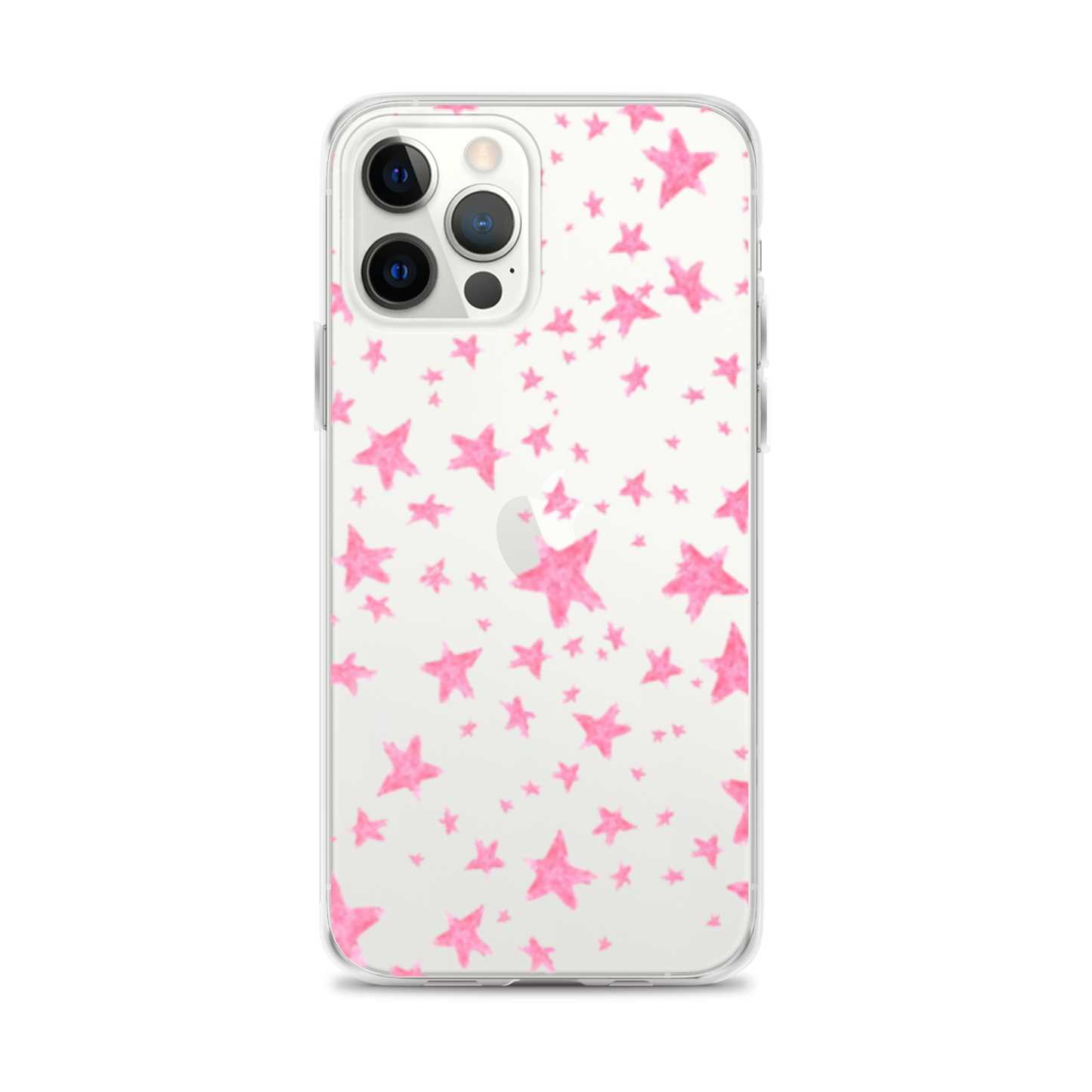 star case pink in clear