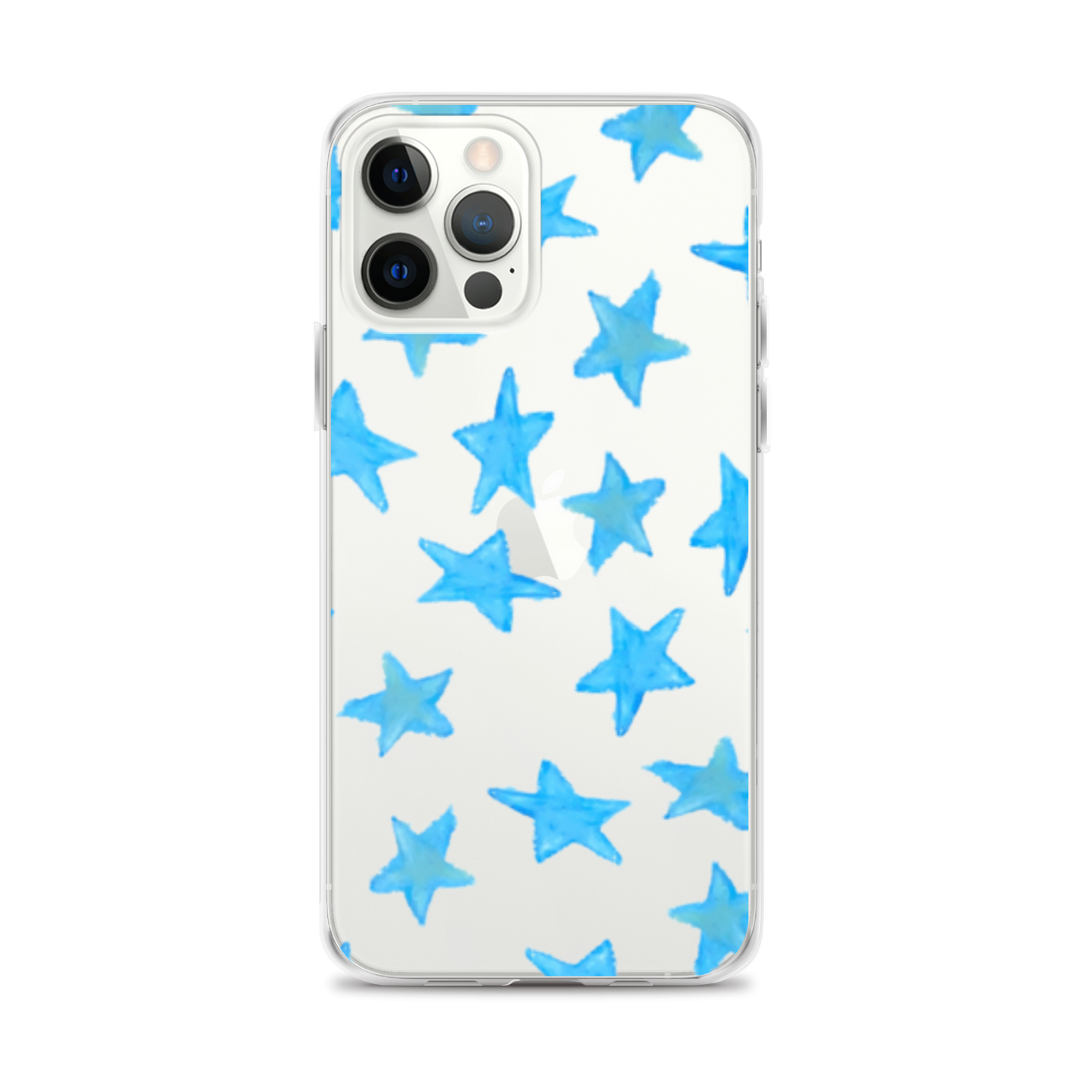 star case sky blue in clear