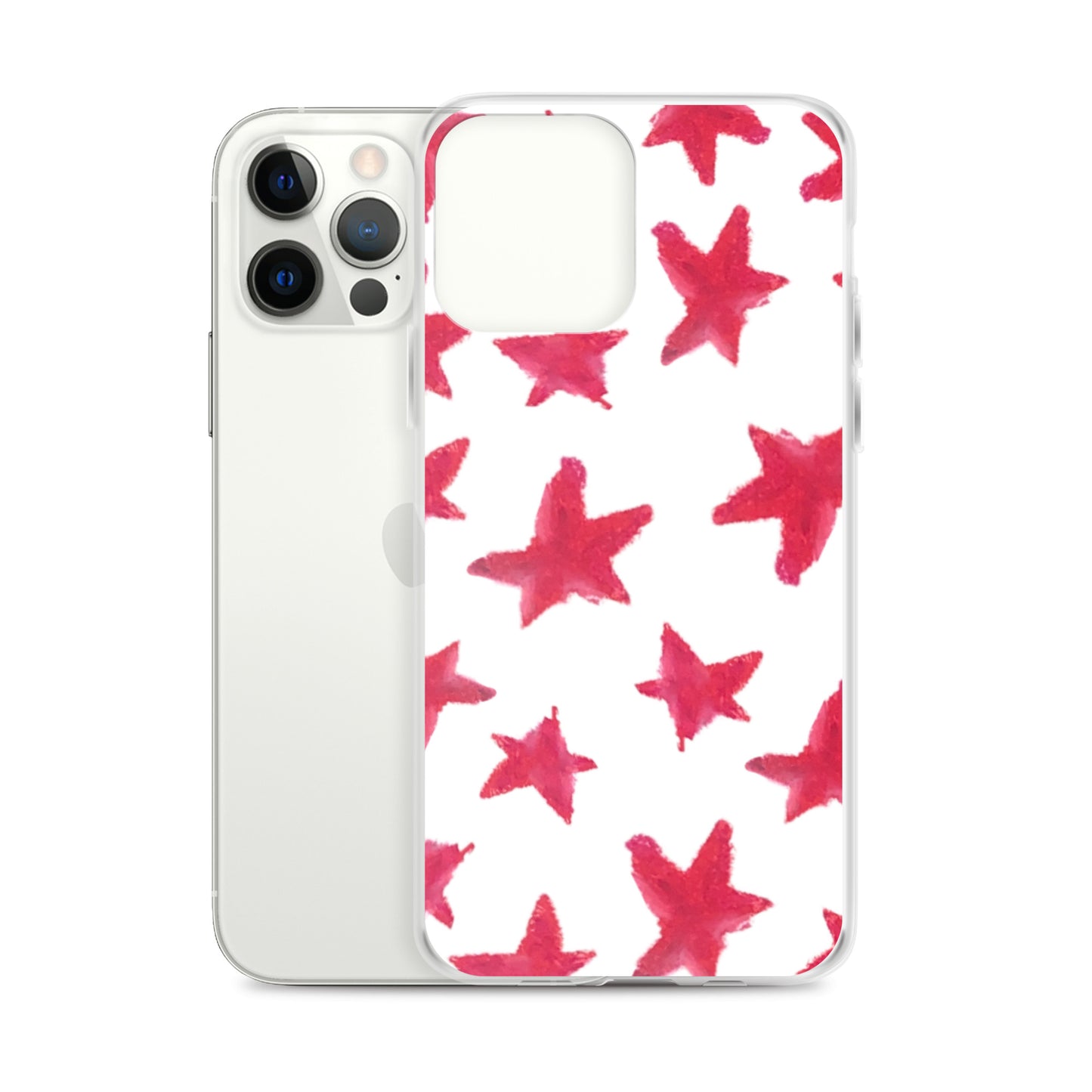 star case muted red