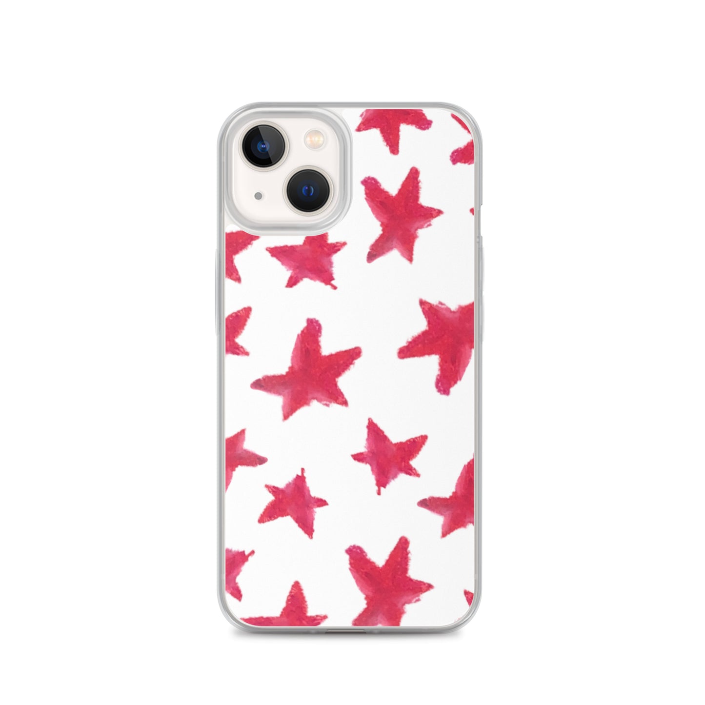 star case muted red