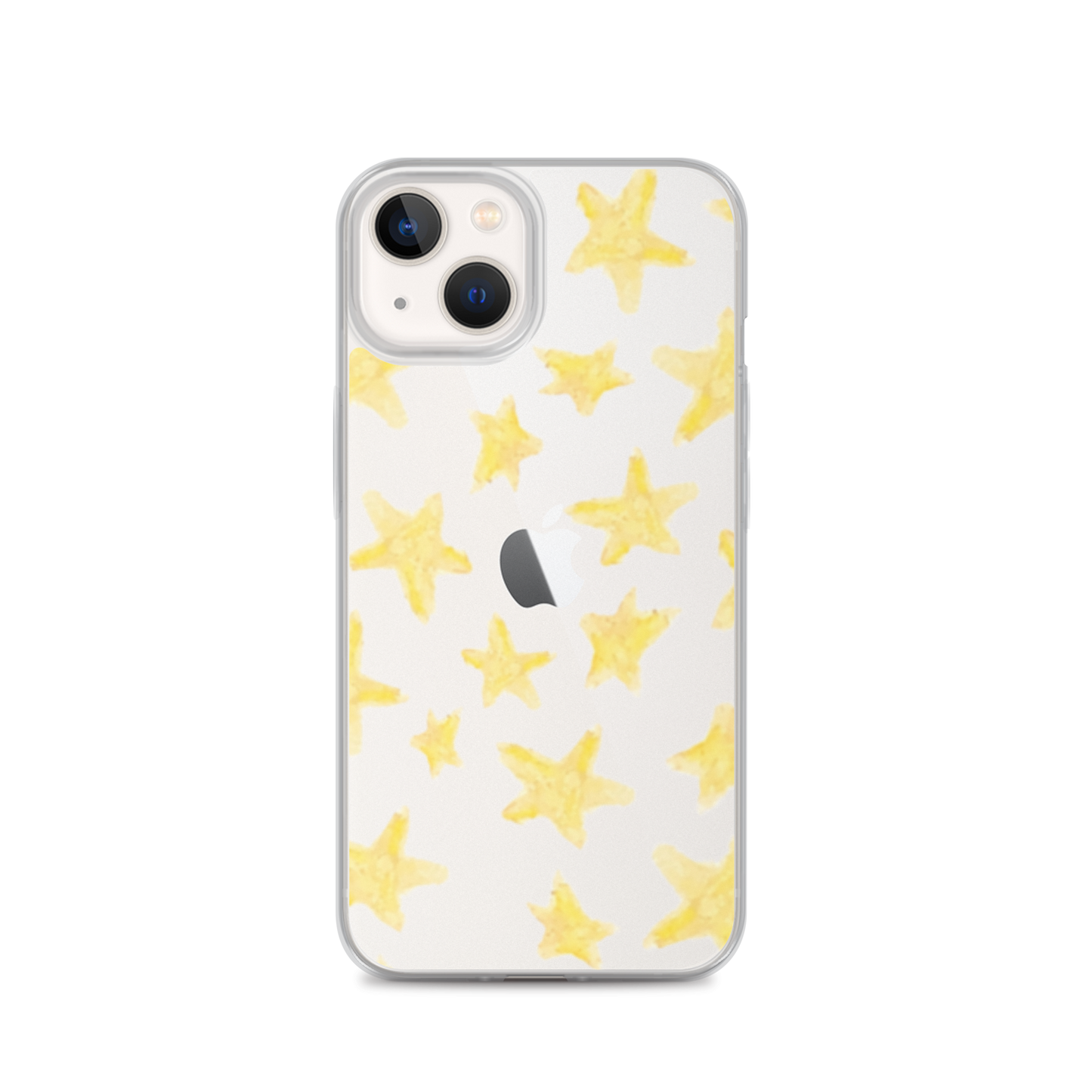 star case yellow in clear