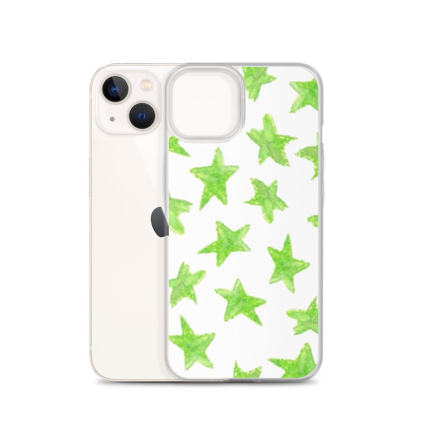 star case lime green