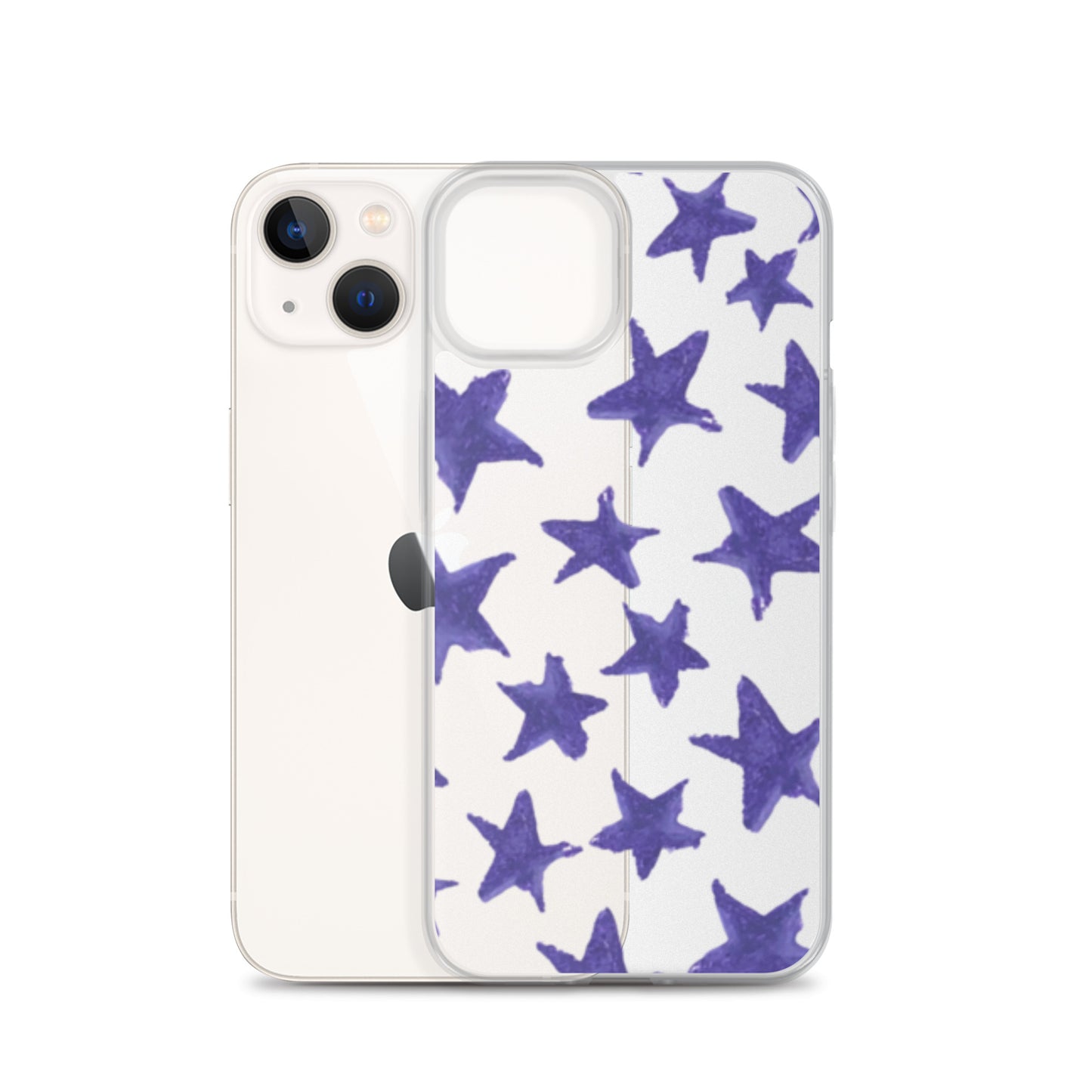 star case indigo in clear