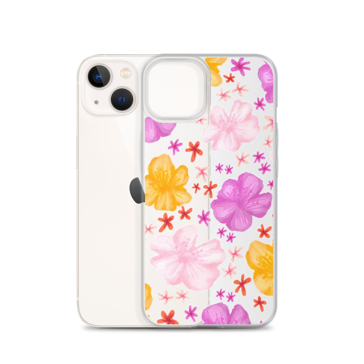 flower case in clear