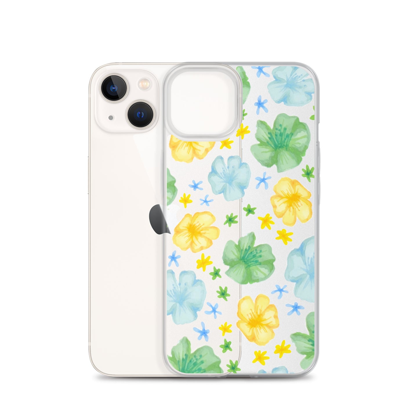 flower case in clear