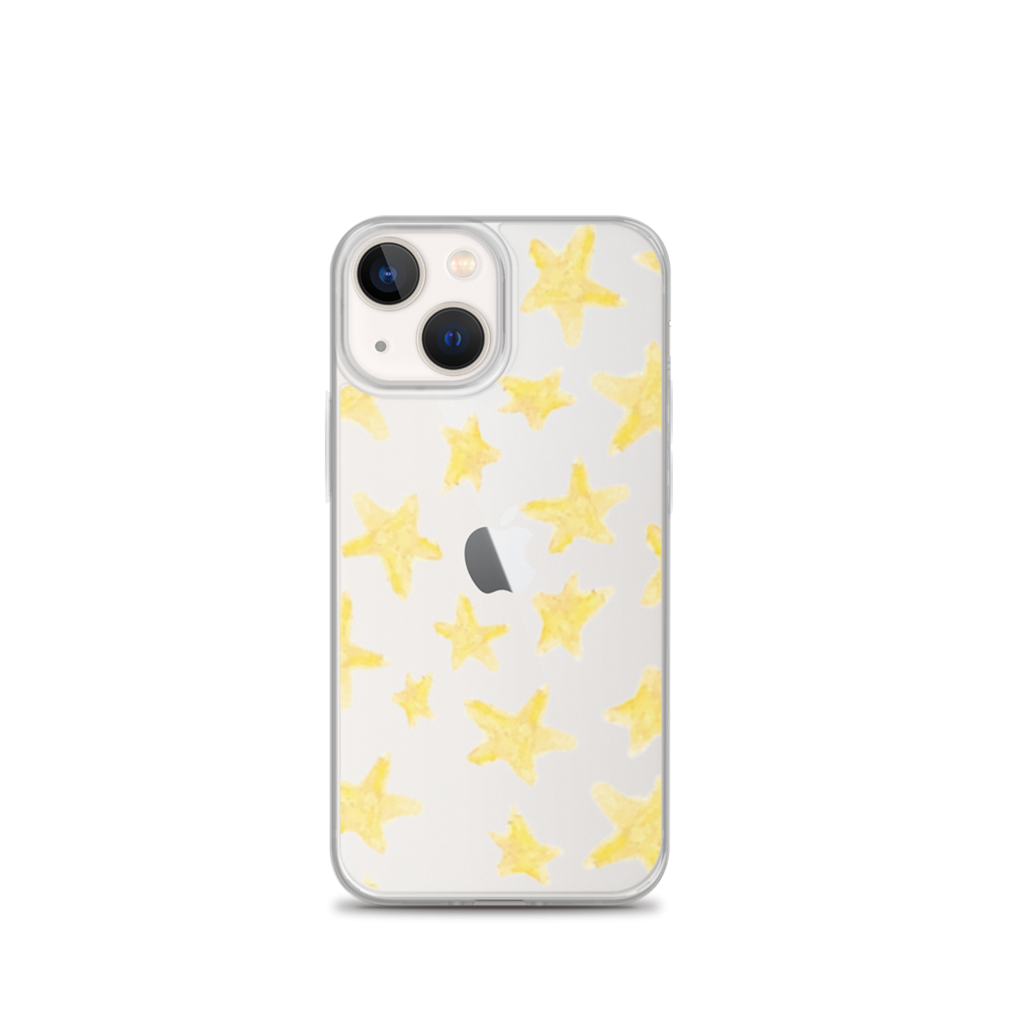 star case yellow in clear