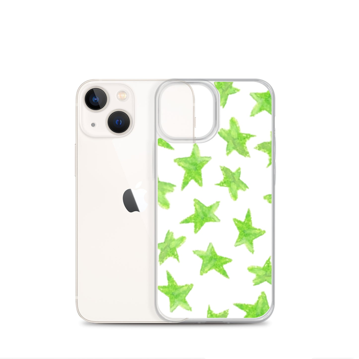 star case lime green