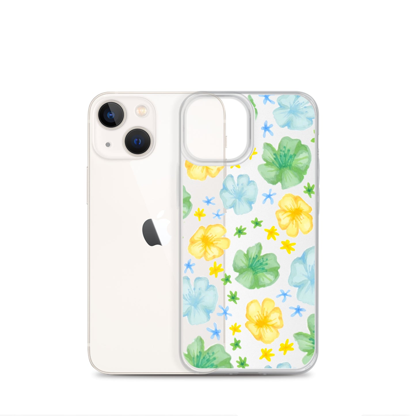 flower case in clear