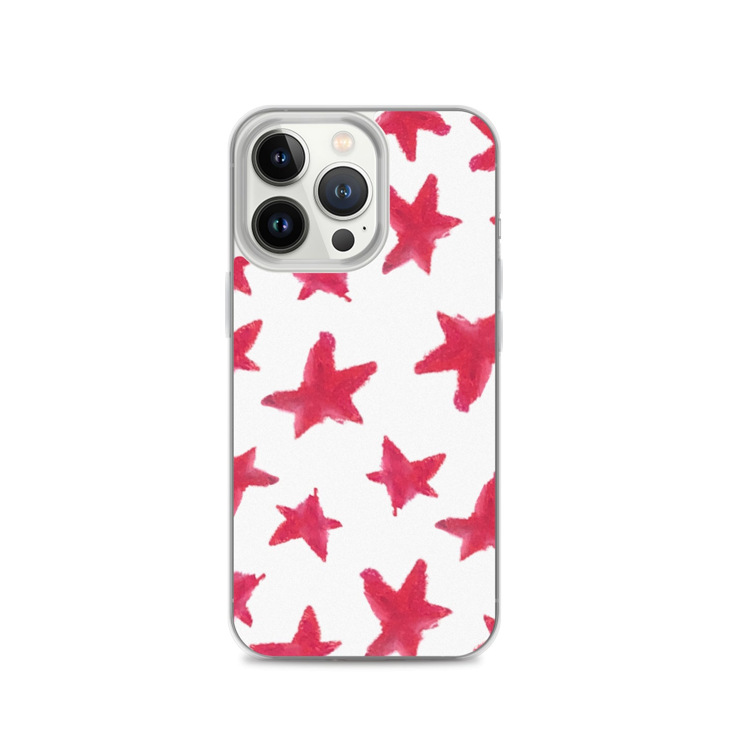 star case muted red