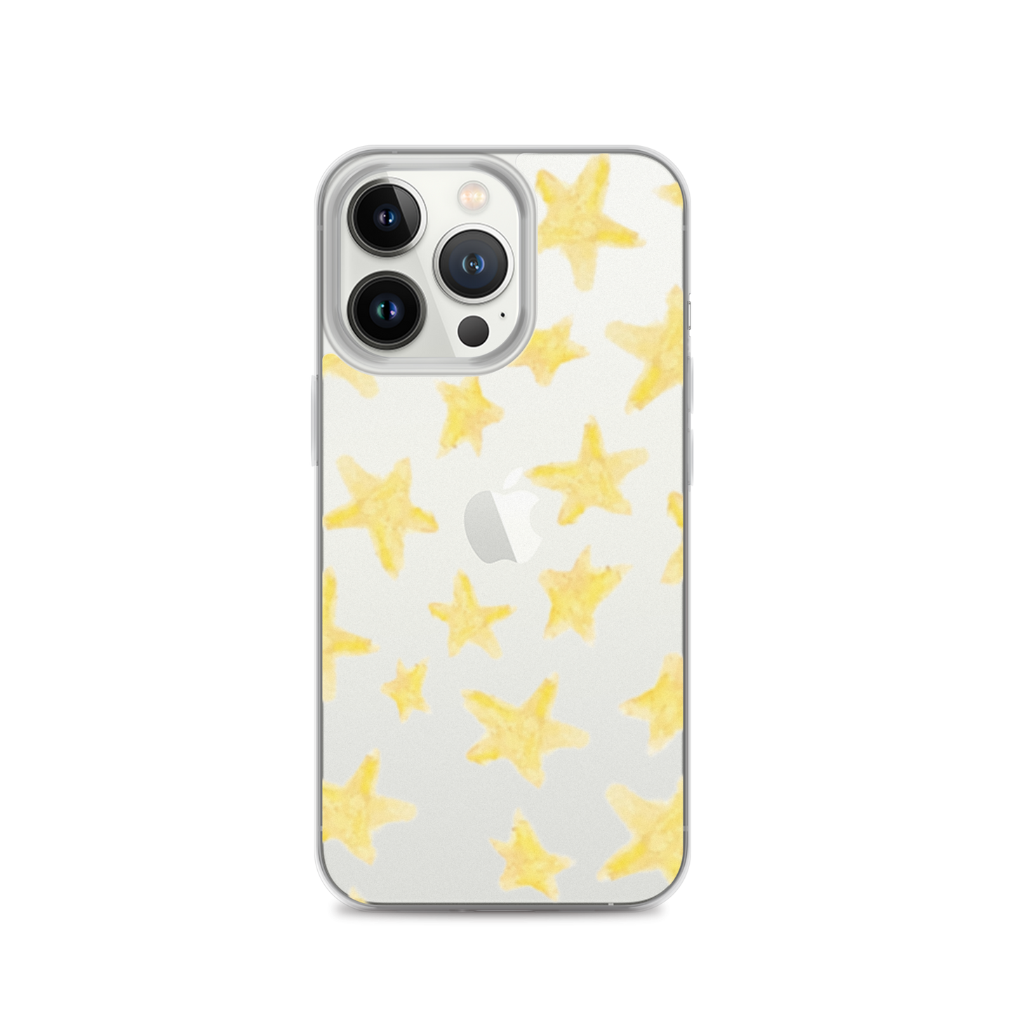 star case yellow in clear