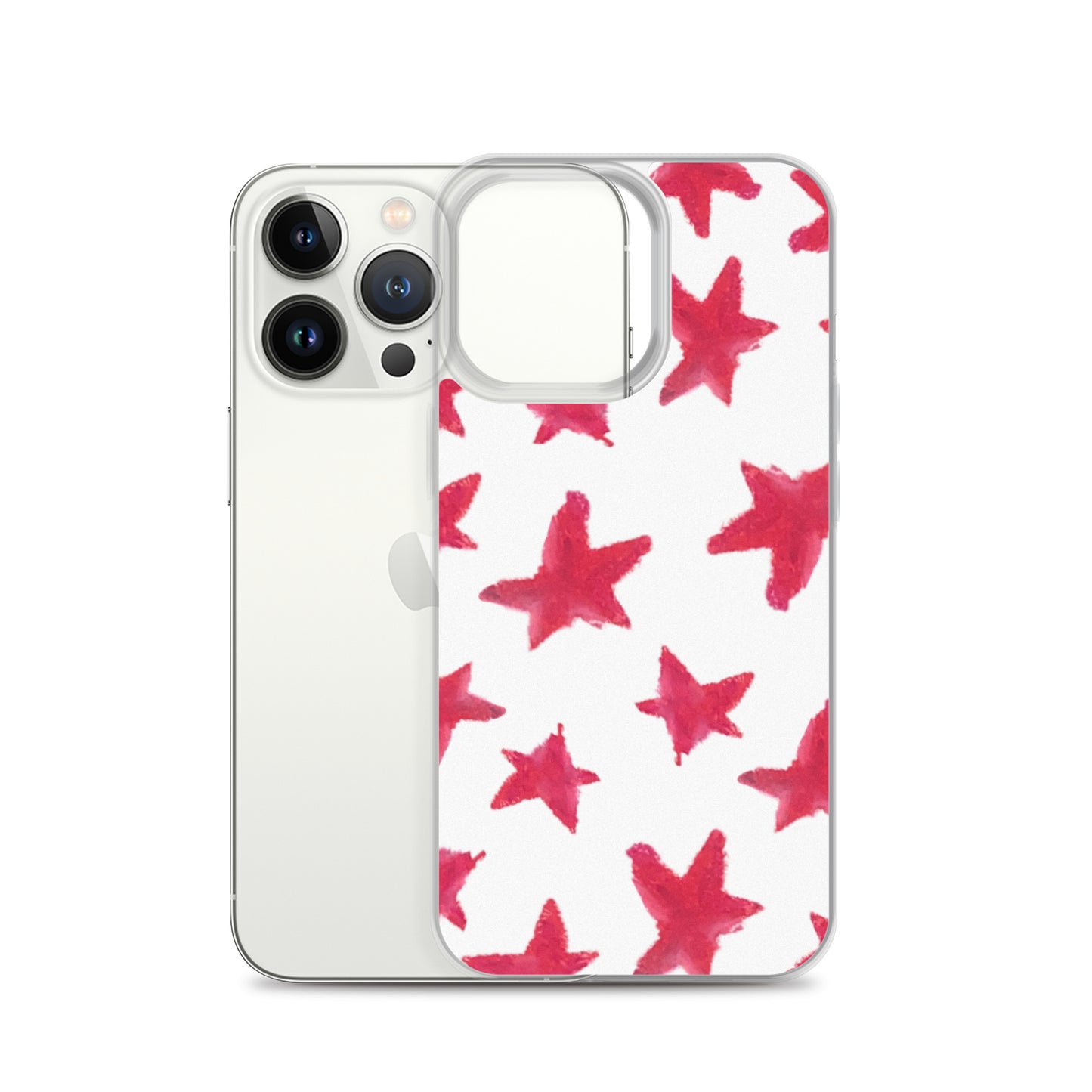 star case muted red