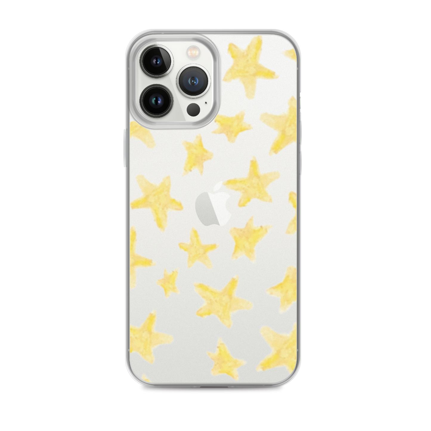 star case yellow in clear