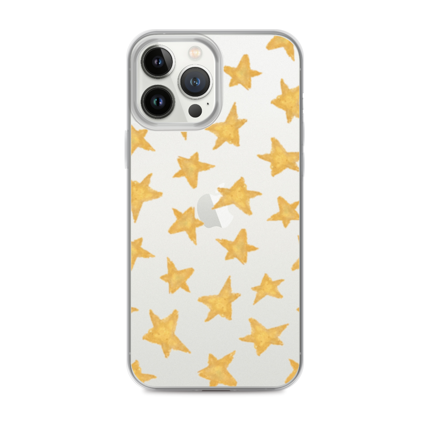 star case soft gold in clear