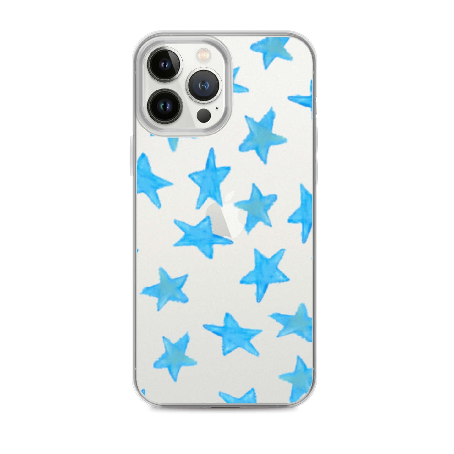 star case sky blue in clear