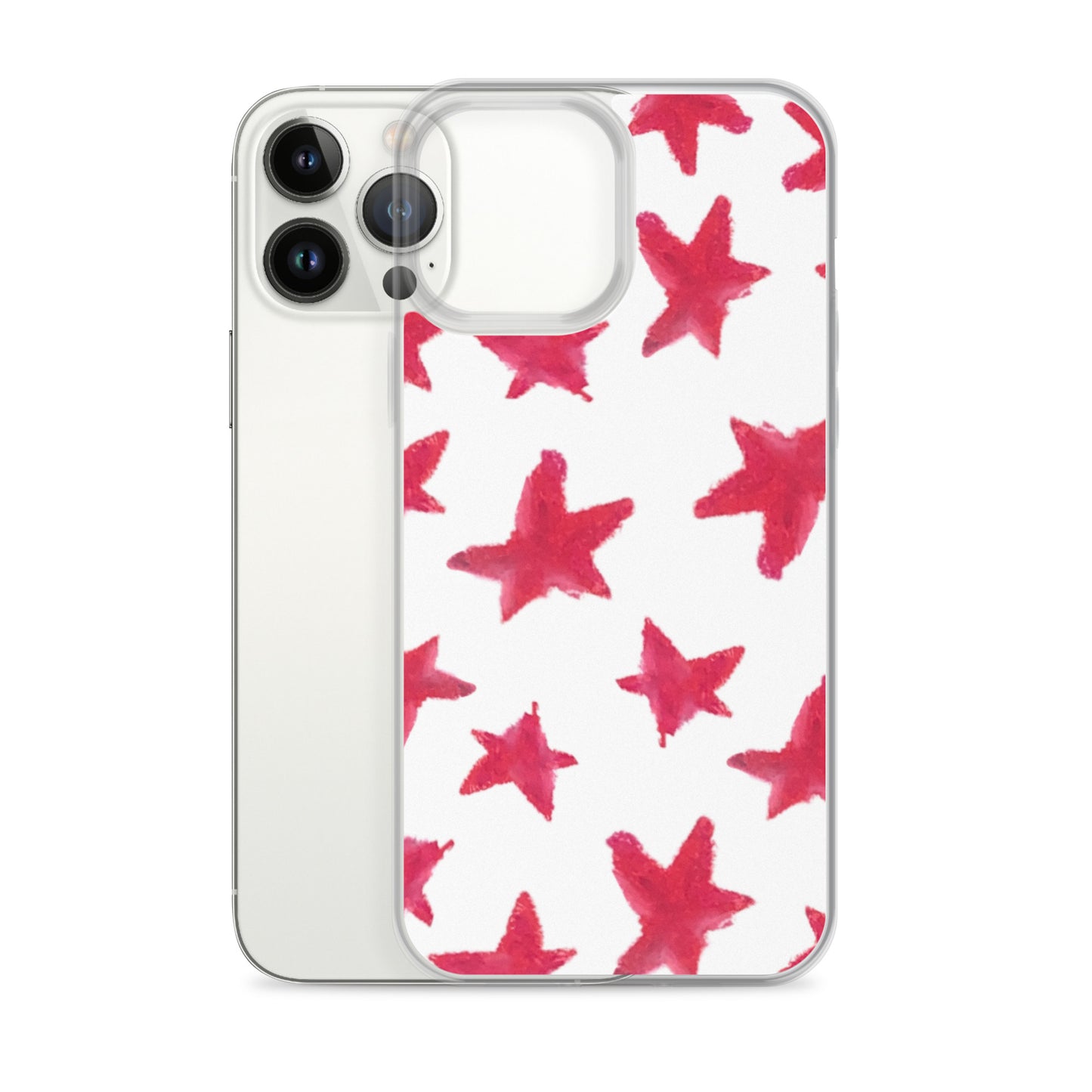 star case muted red