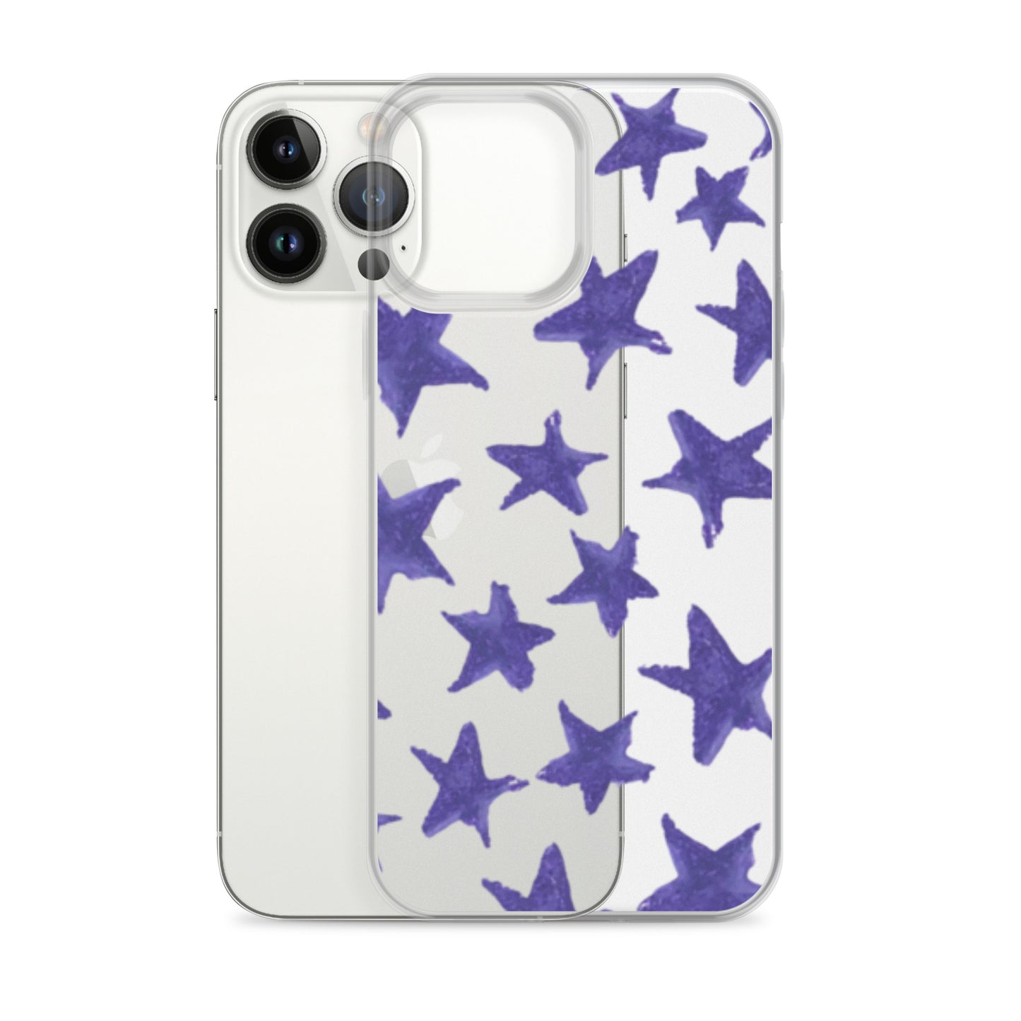 star case indigo in clear