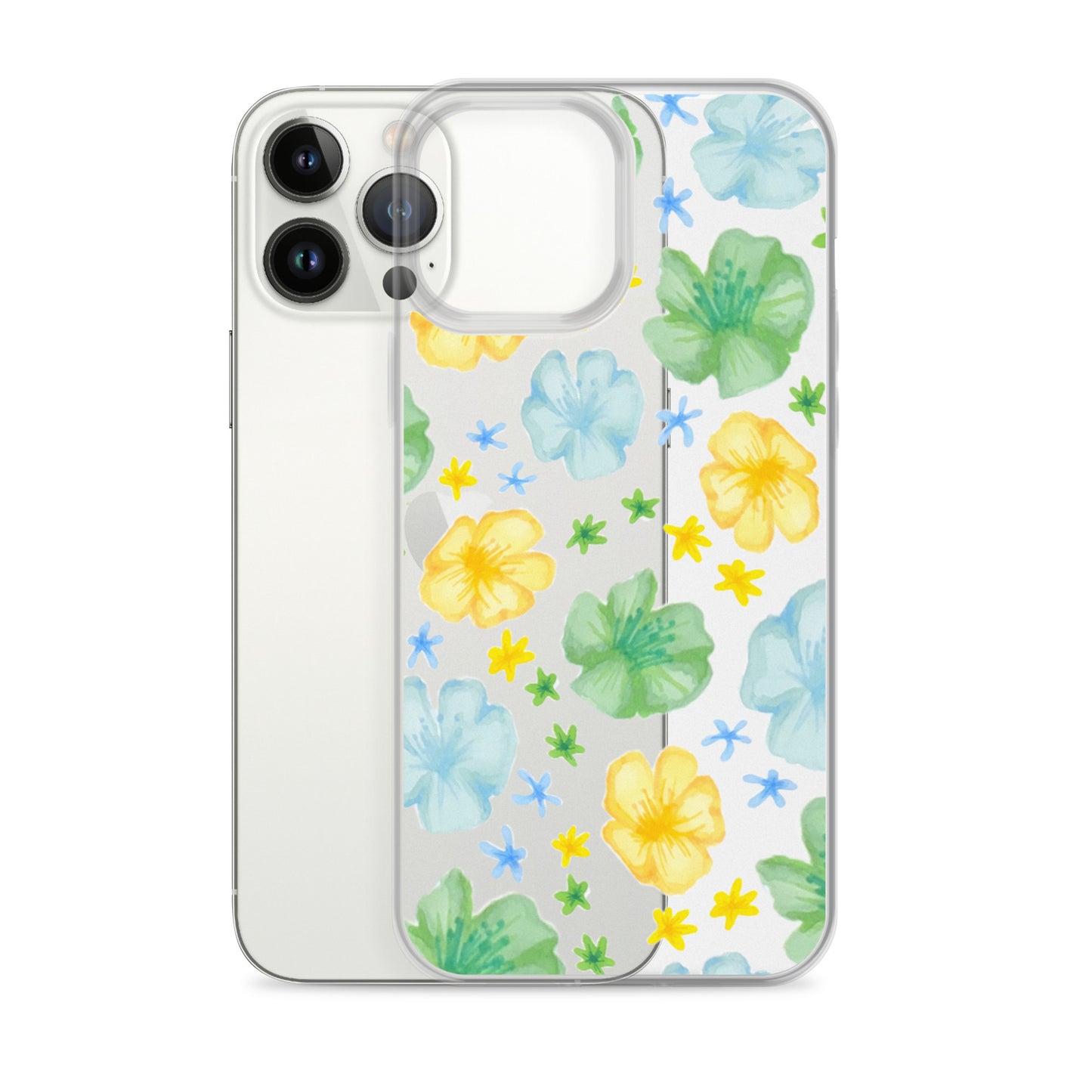 flower case in clear