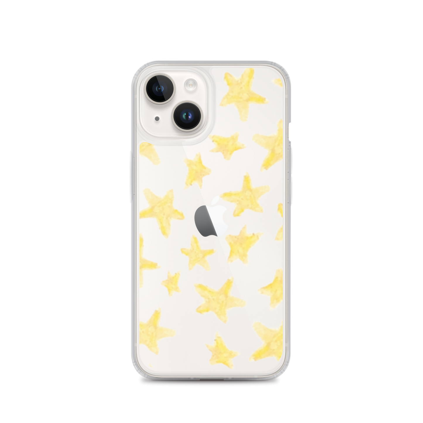 star case yellow in clear