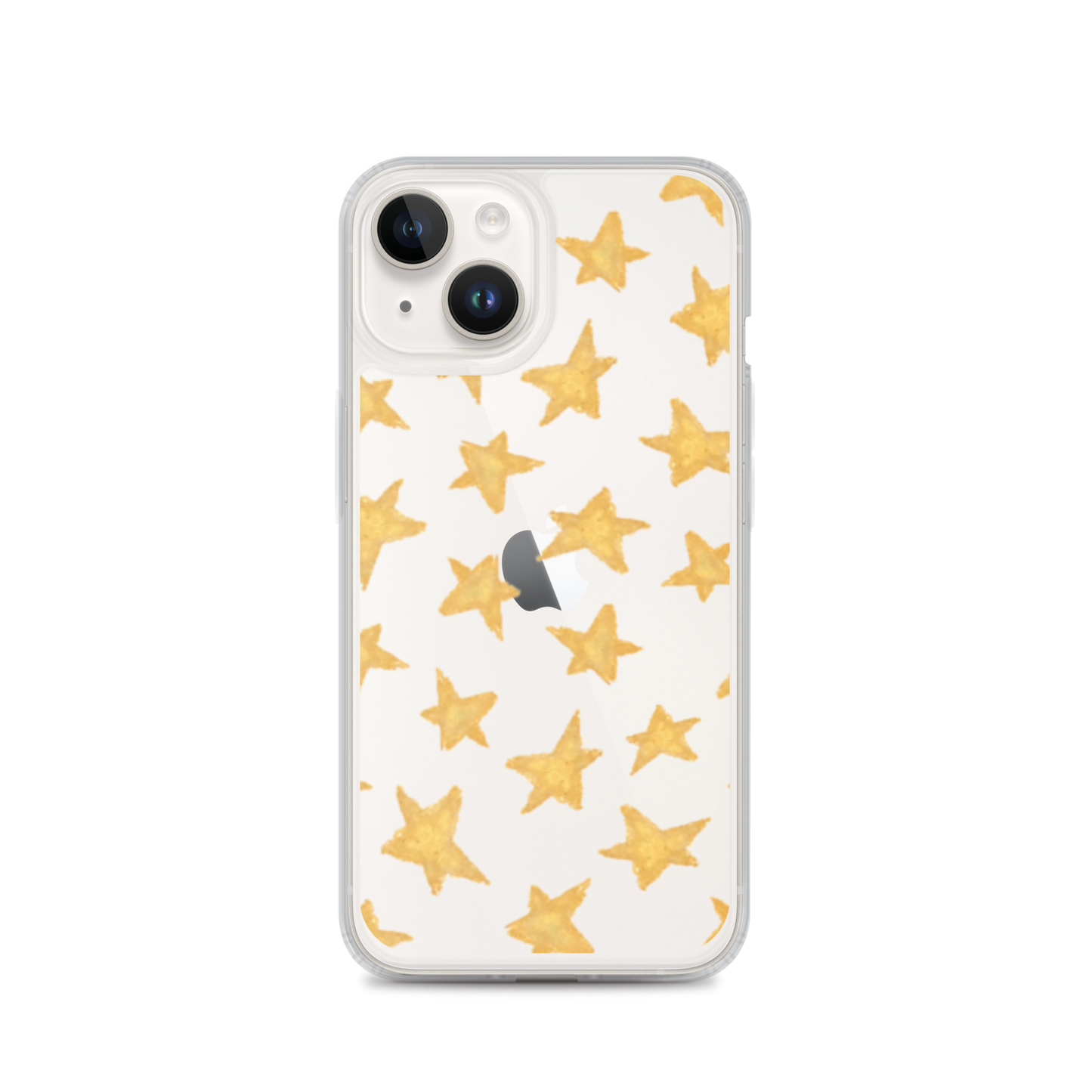 star case soft gold in clear