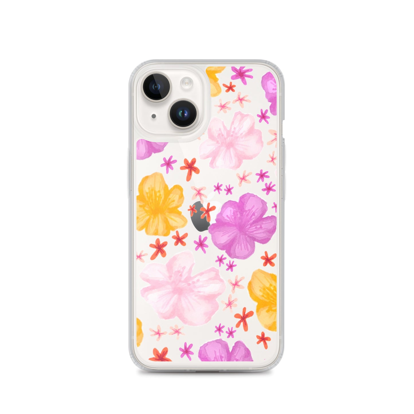 flower case in clear