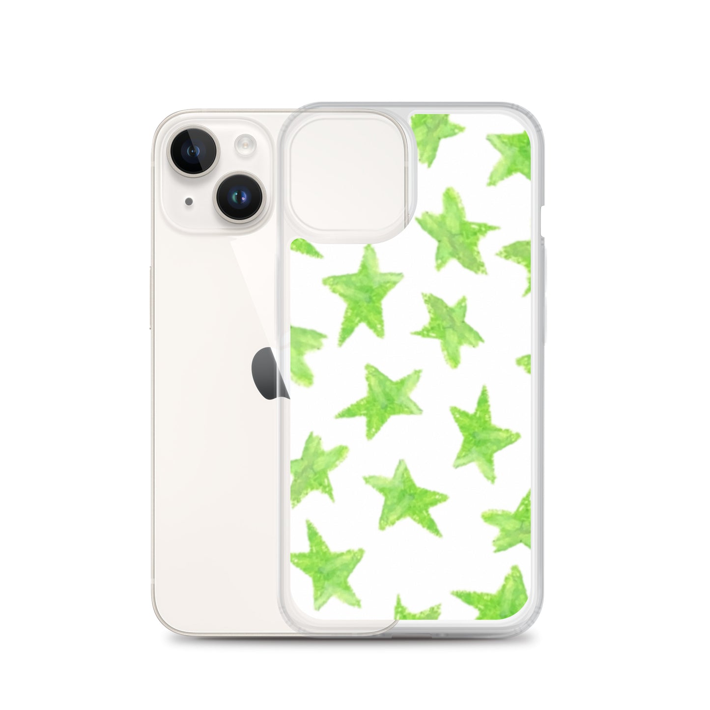 star case lime green